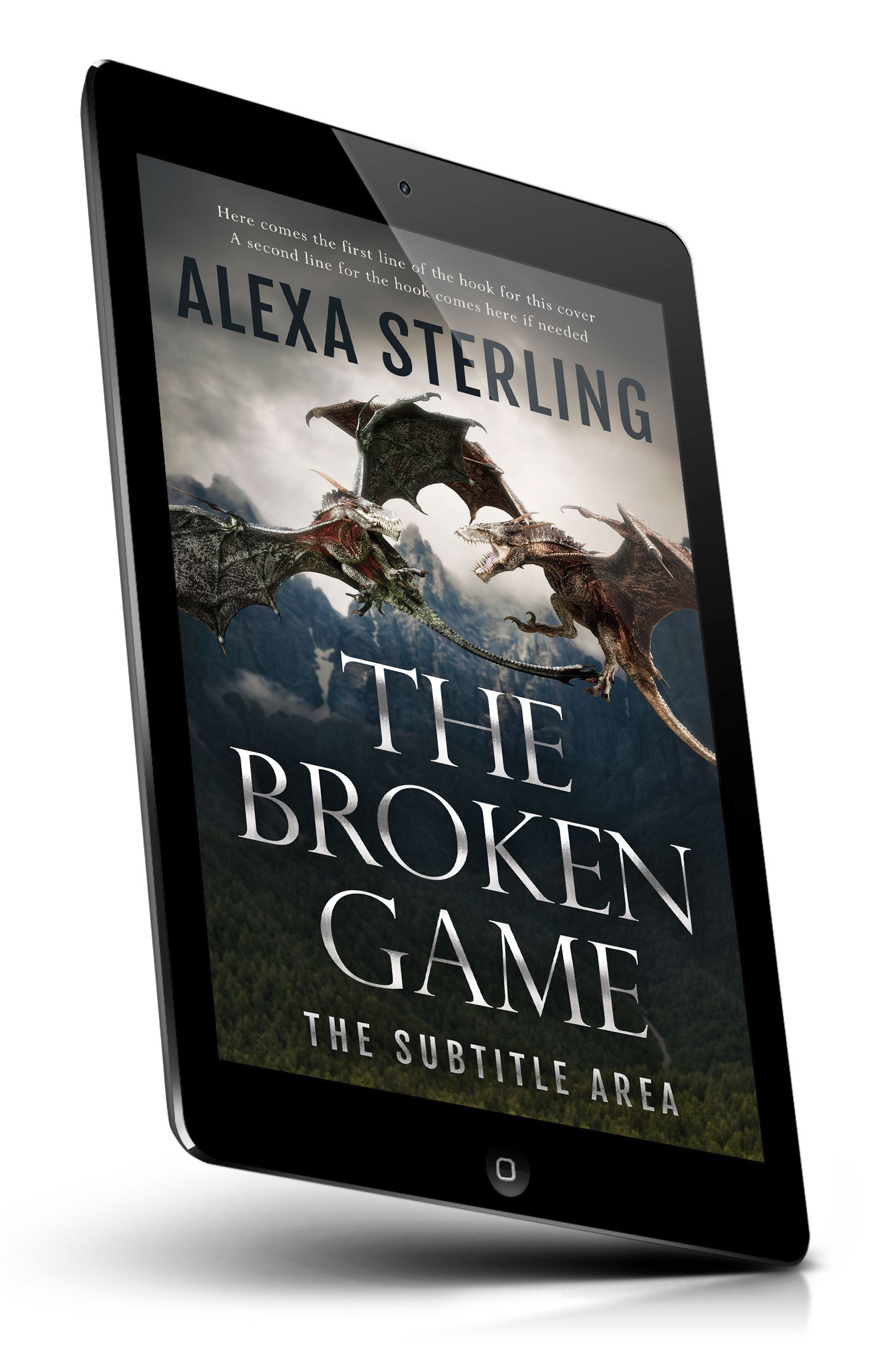 Tablet view of Premade Fantasy Book Cover - Outer Space #36984 | BookCoverZone