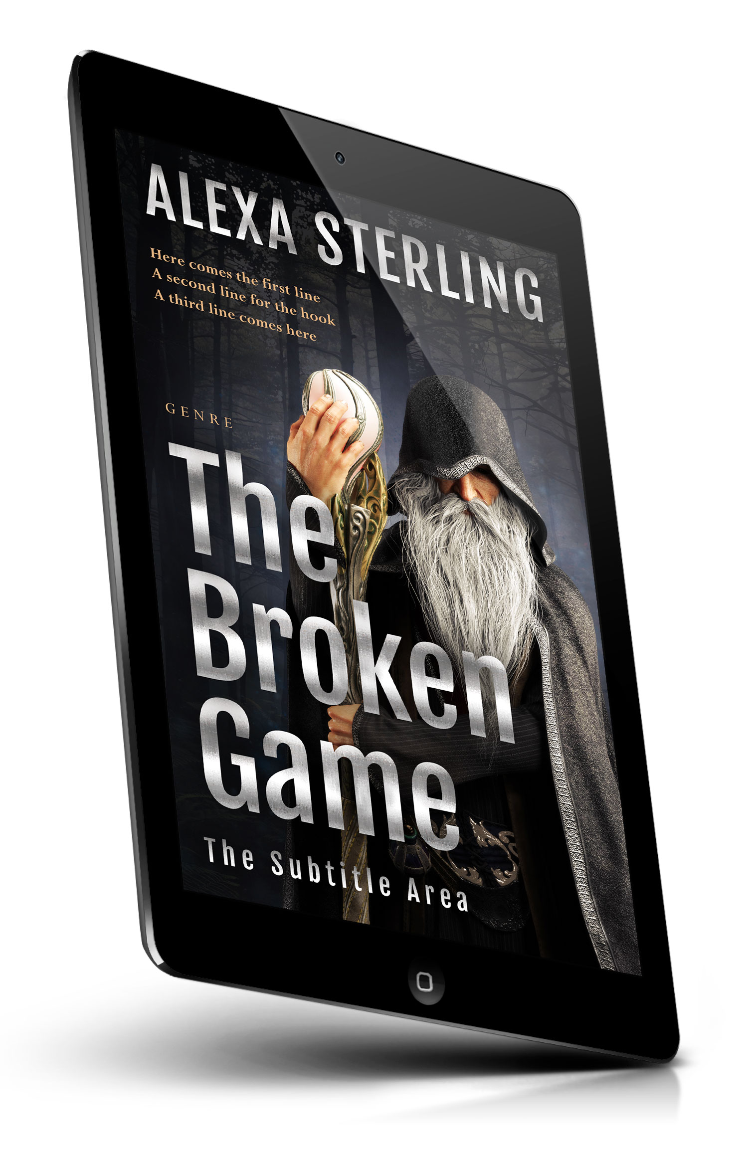 Tablet view of Premade Fantasy Book Cover - Tea #36990 | BookCoverZone