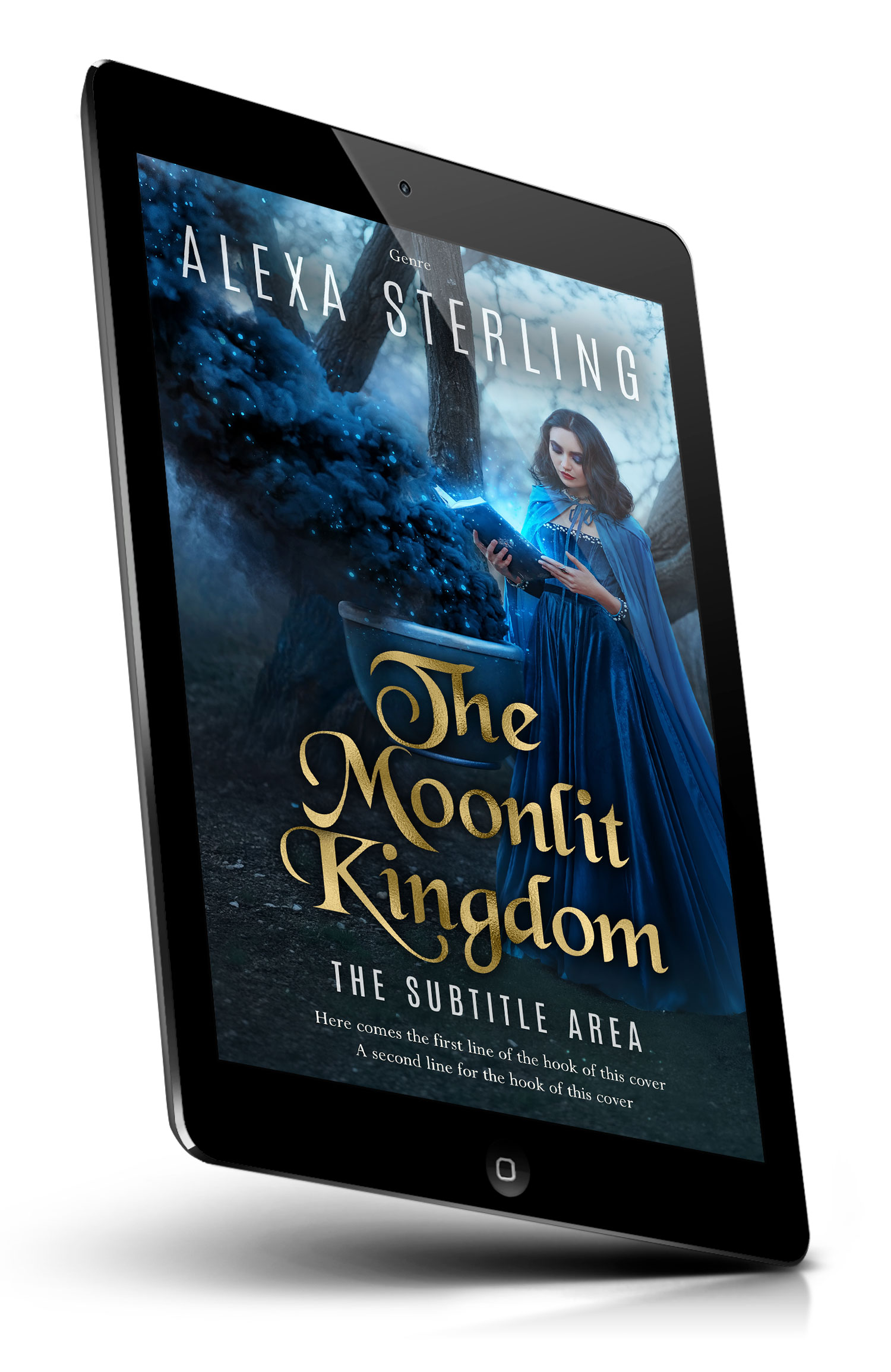 Tablet view of Premade Fantasy Book Cover - Big Stone #37018 | BookCoverZone*