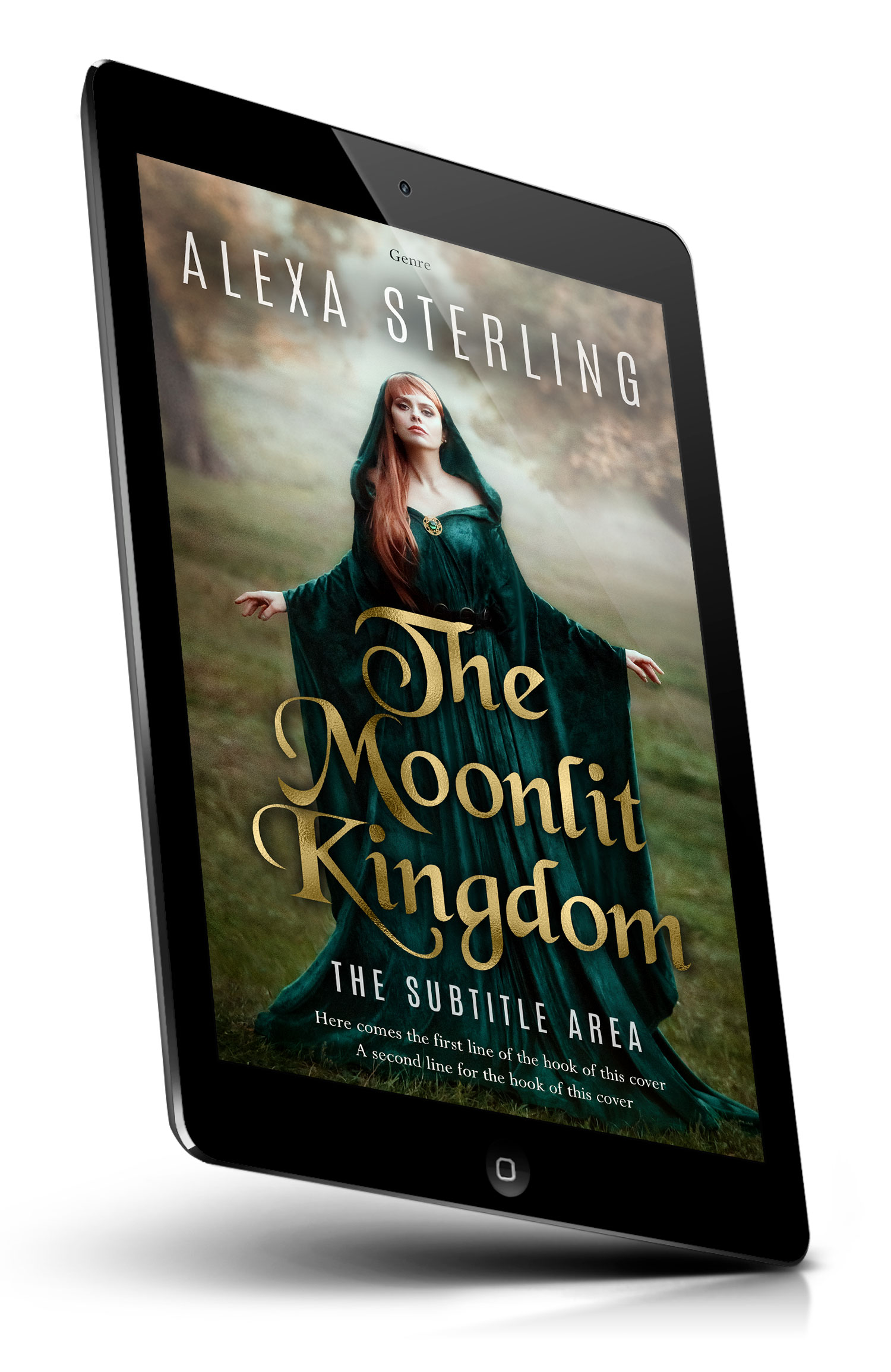 Tablet view of Premade Fantasy Book Cover - Log Cabin #37020 | BookCoverZone*