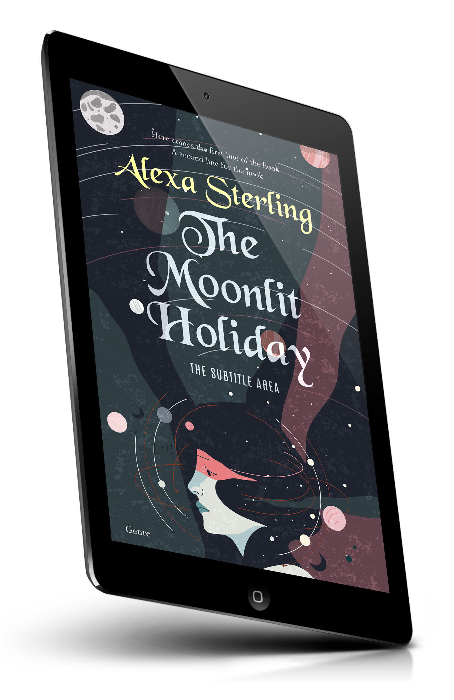 Tablet view of Premade Science Fiction Book Cover - Tuna #37038 | BookCoverZone*