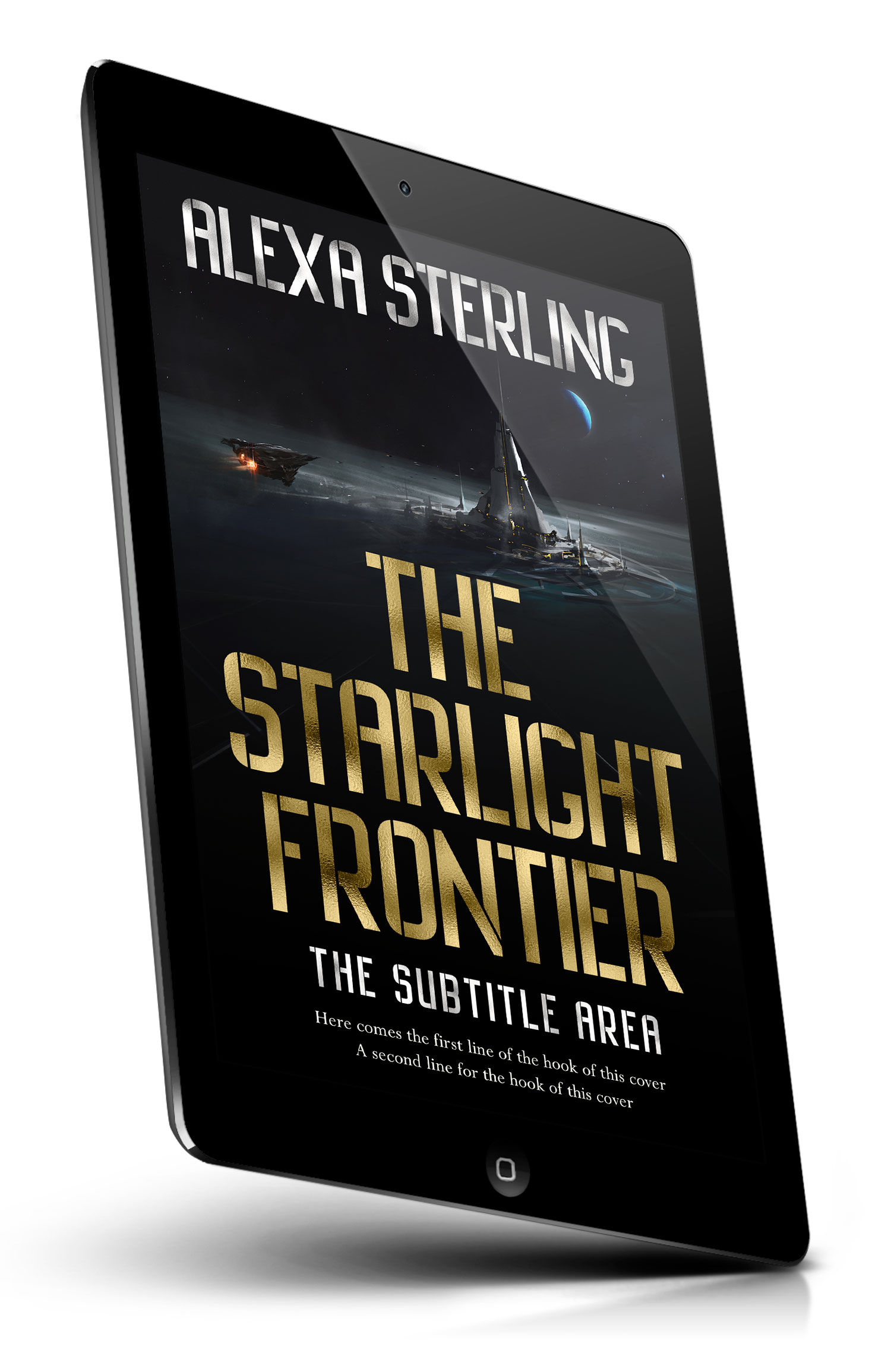 Tablet view of Premade Science Fiction Book Cover - Woodsmoke #37045 | BookCoverZone*