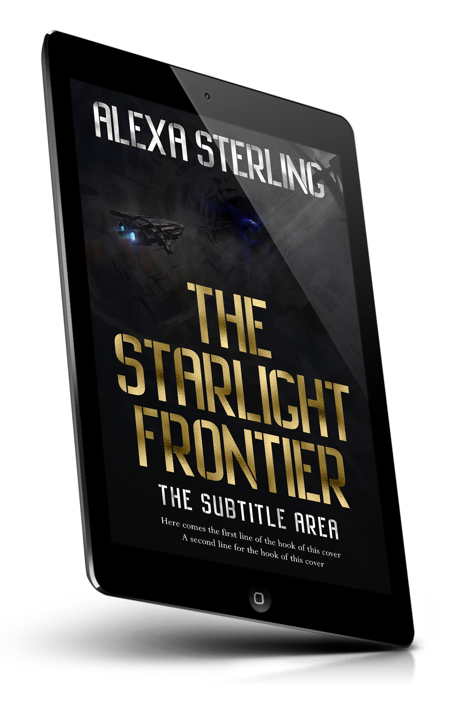 Tablet view of Premade Science Fiction Book Cover - Woodsmoke #37046 | BookCoverZone*