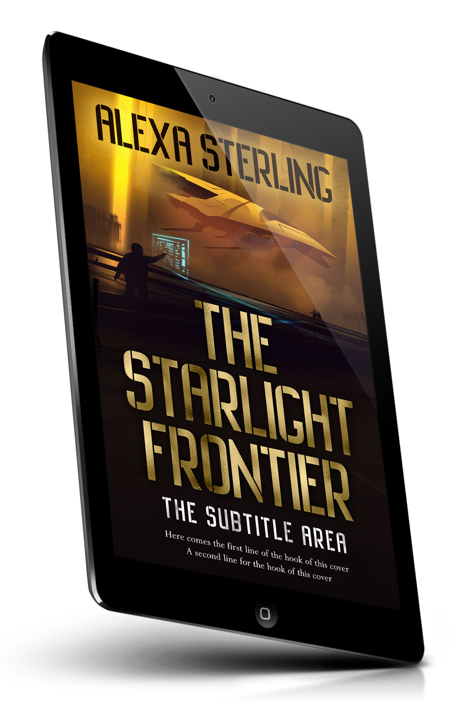 Tablet view of Premade Science Fiction Book Cover - Tussock #37048 | BookCoverZone*