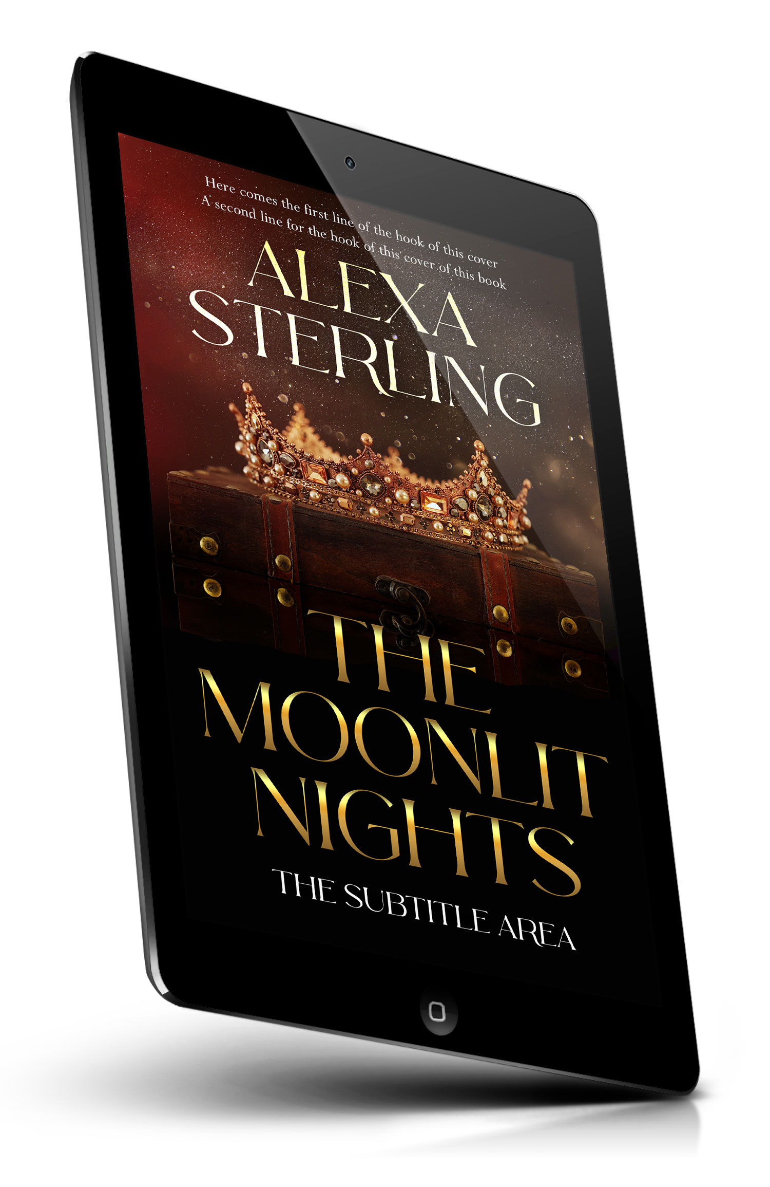 Tablet view of Premade Royal Romance Book Cover - Night Rider #37070 | BookCoverZone*