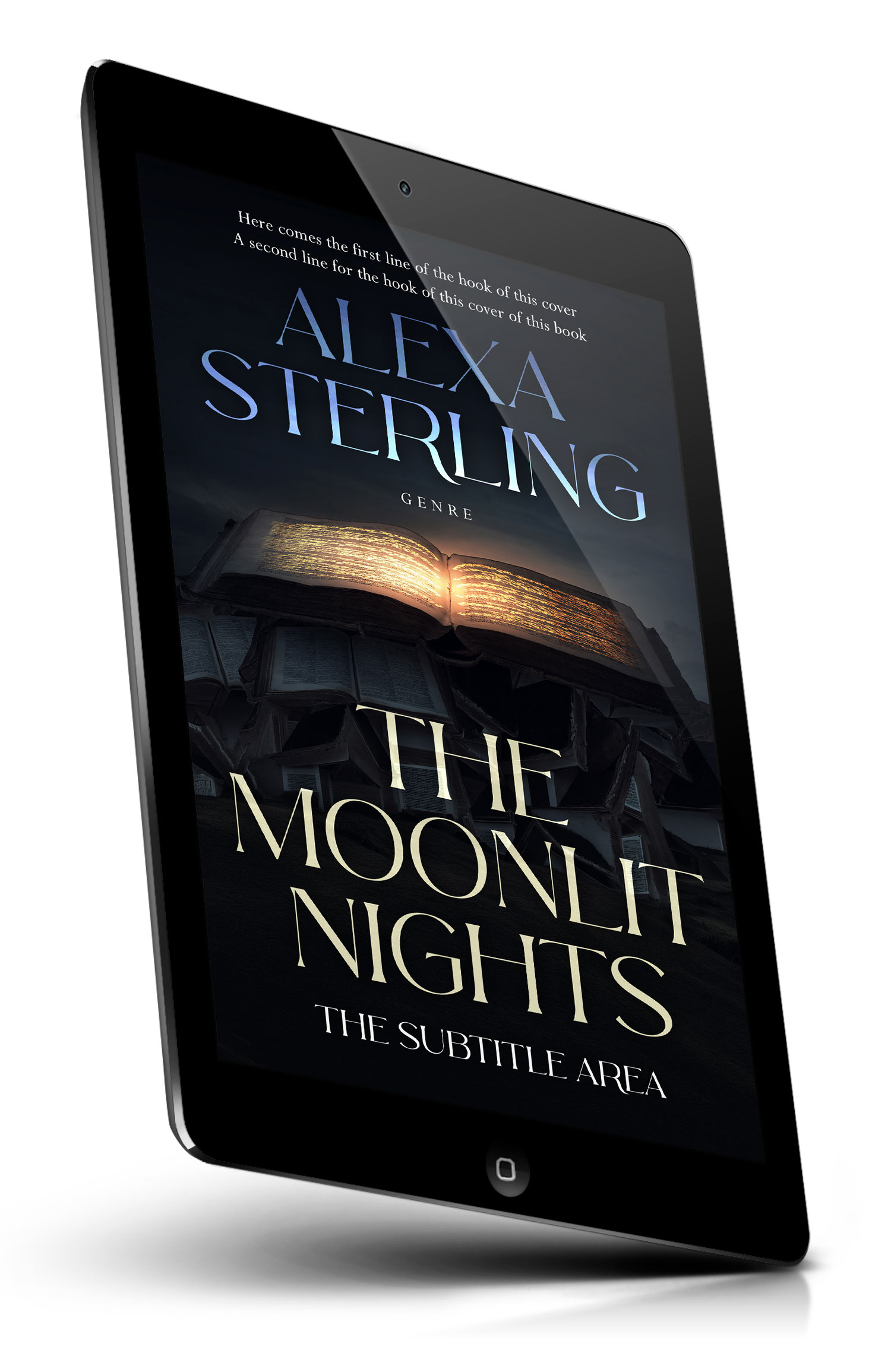 Tablet view of Premade Fantasy Book Cover - Woodsmoke #37072 | BookCoverZone*