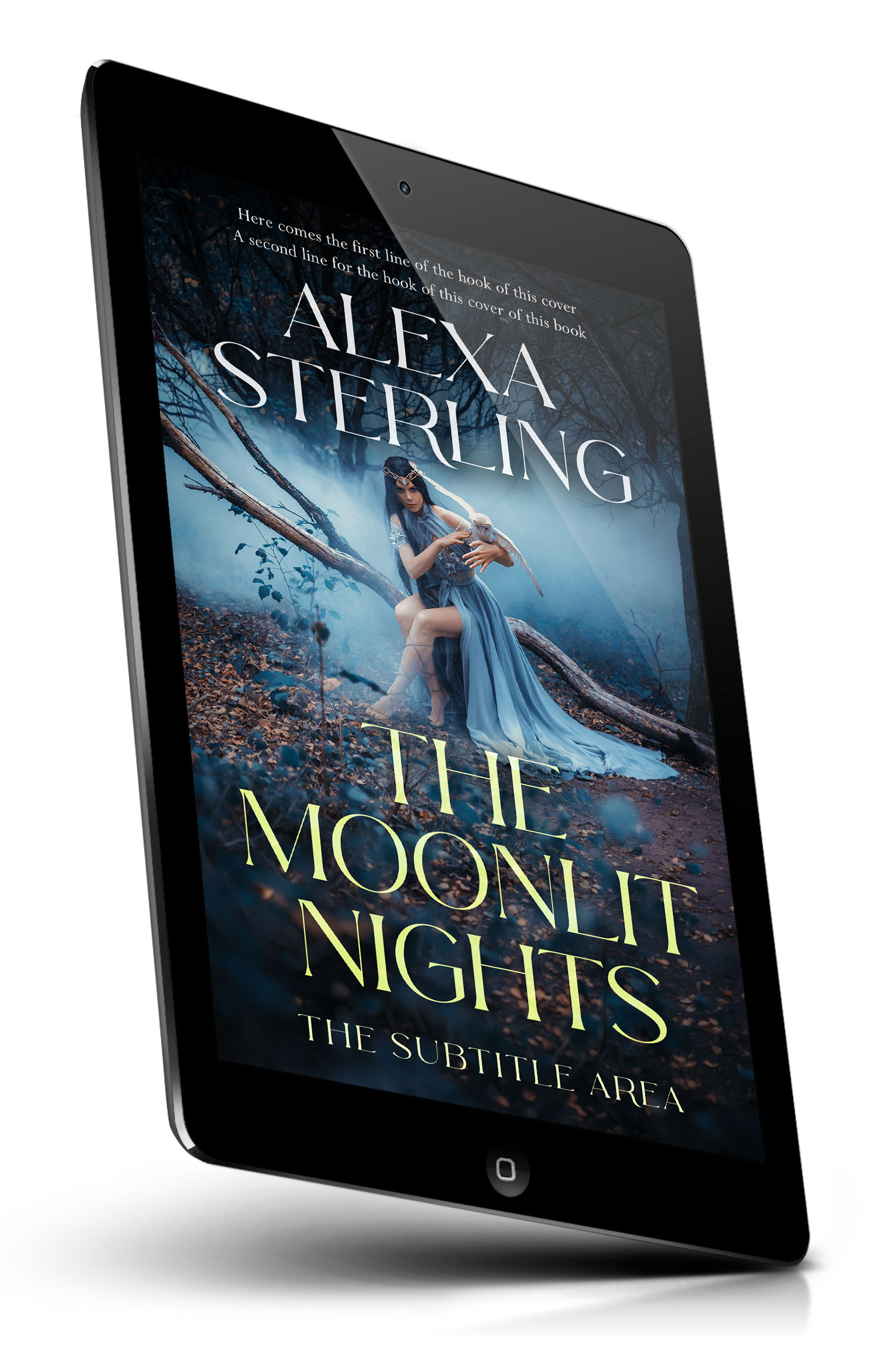 Tablet view of Premade Fantasy Book Cover - Mirage #37076 | BookCoverZone*