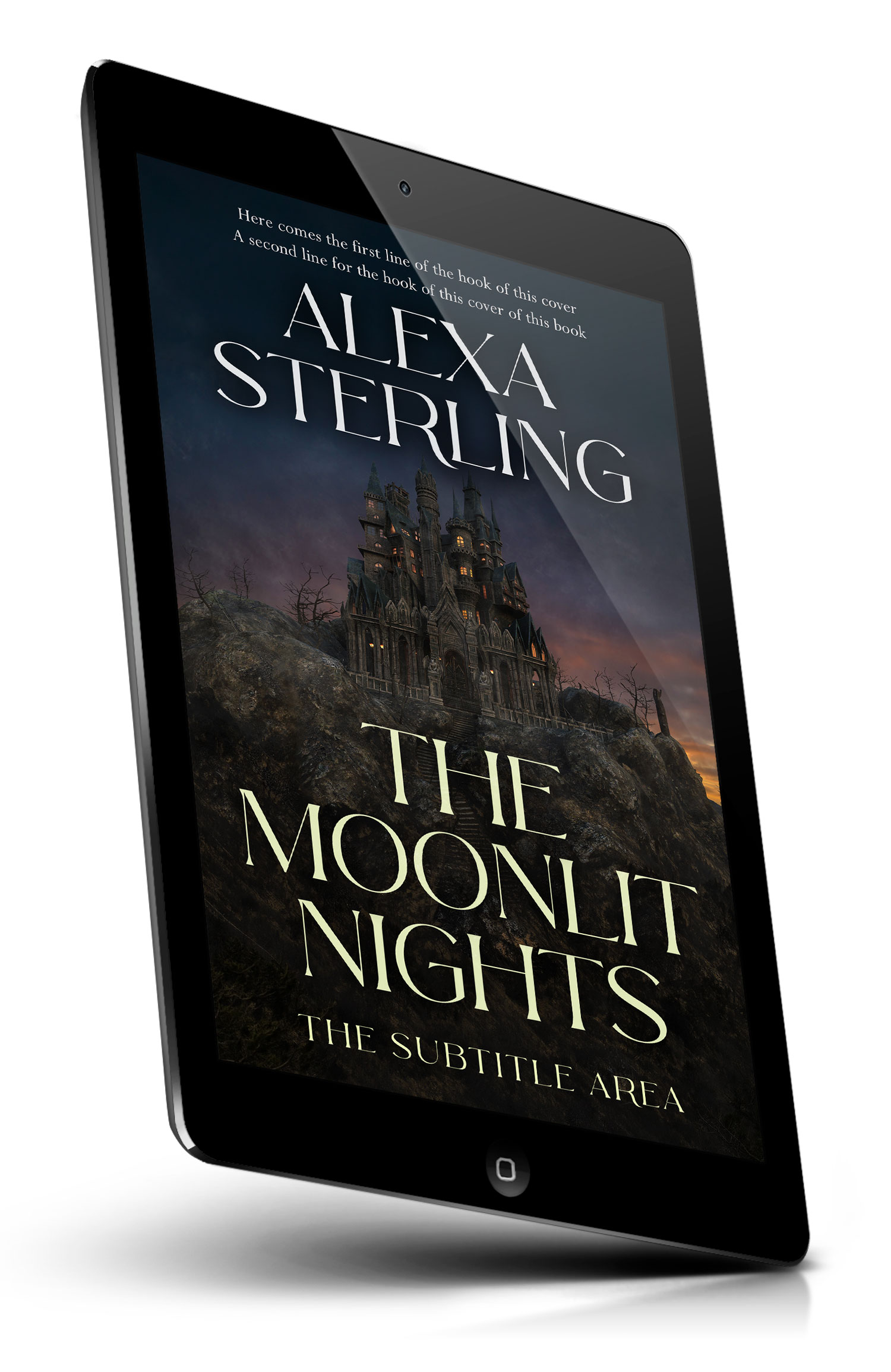 Tablet view of Premade Horror Book Cover - Shark #37077 | BookCoverZone*