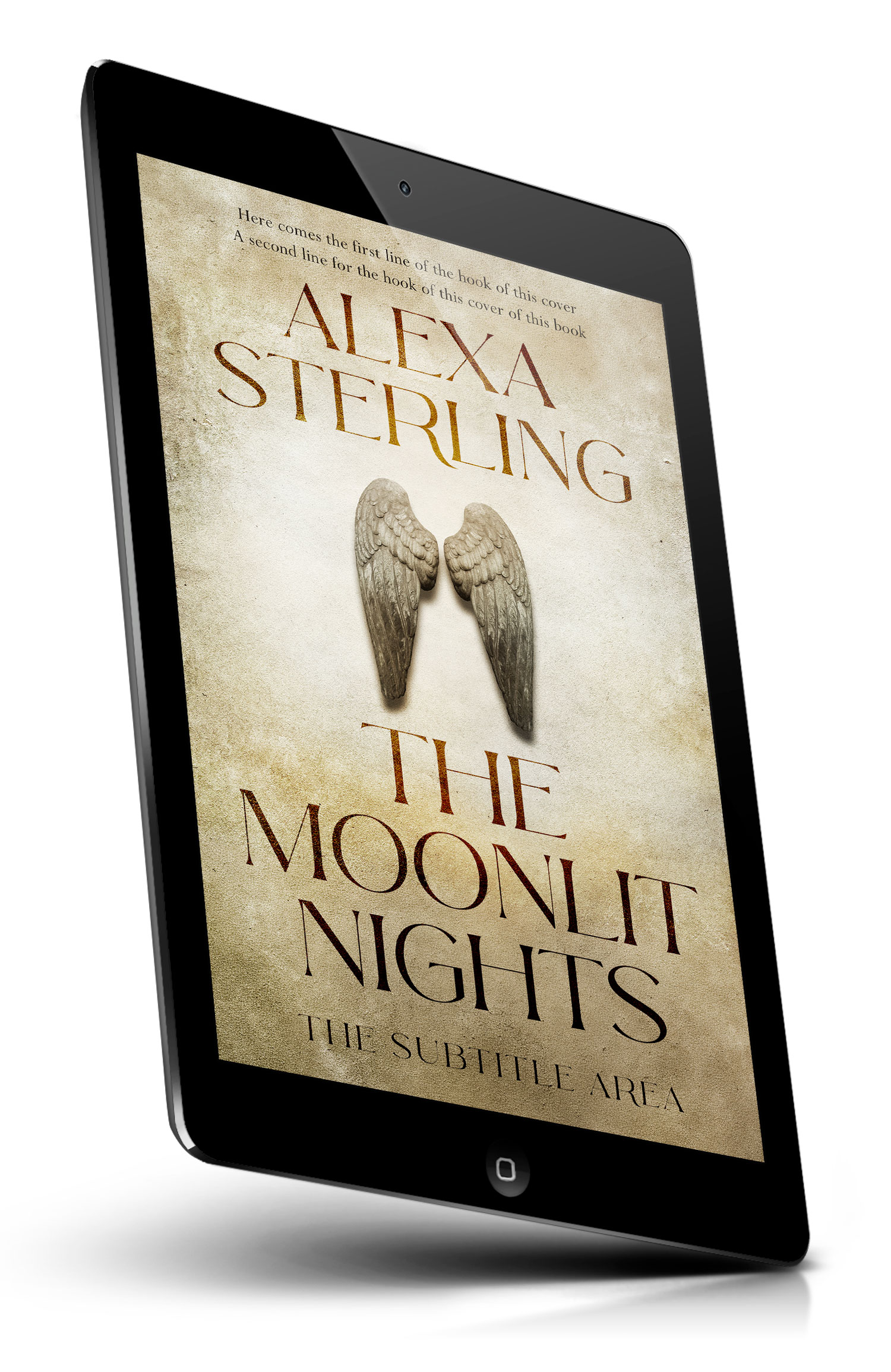 Tablet view of Premade Paranormal & Urban Book Cover - Soft Amber #37082 | BookCoverZone*
