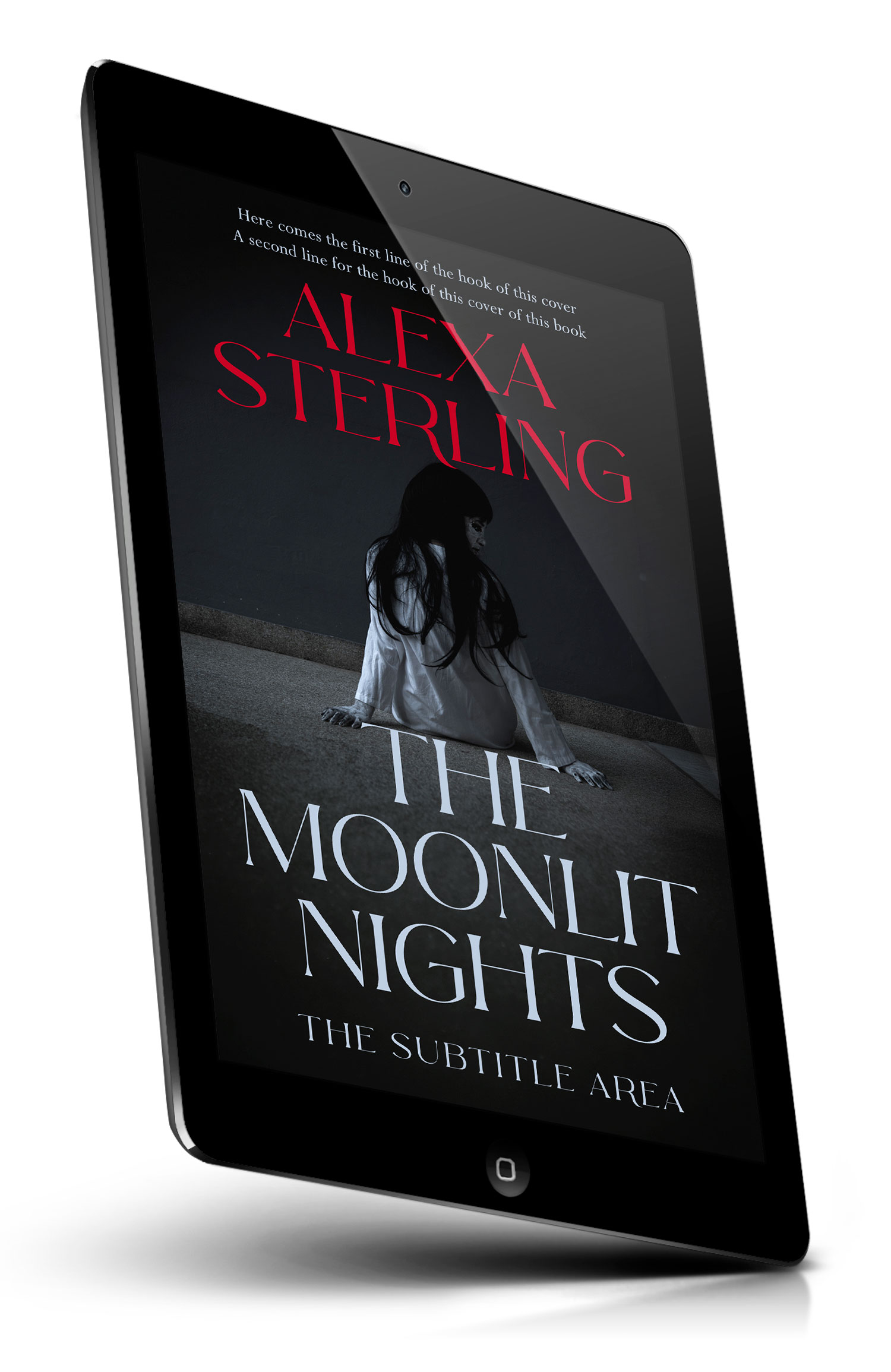 Tablet view of Premade Horror Book Cover - Shark #37083 | BookCoverZone*