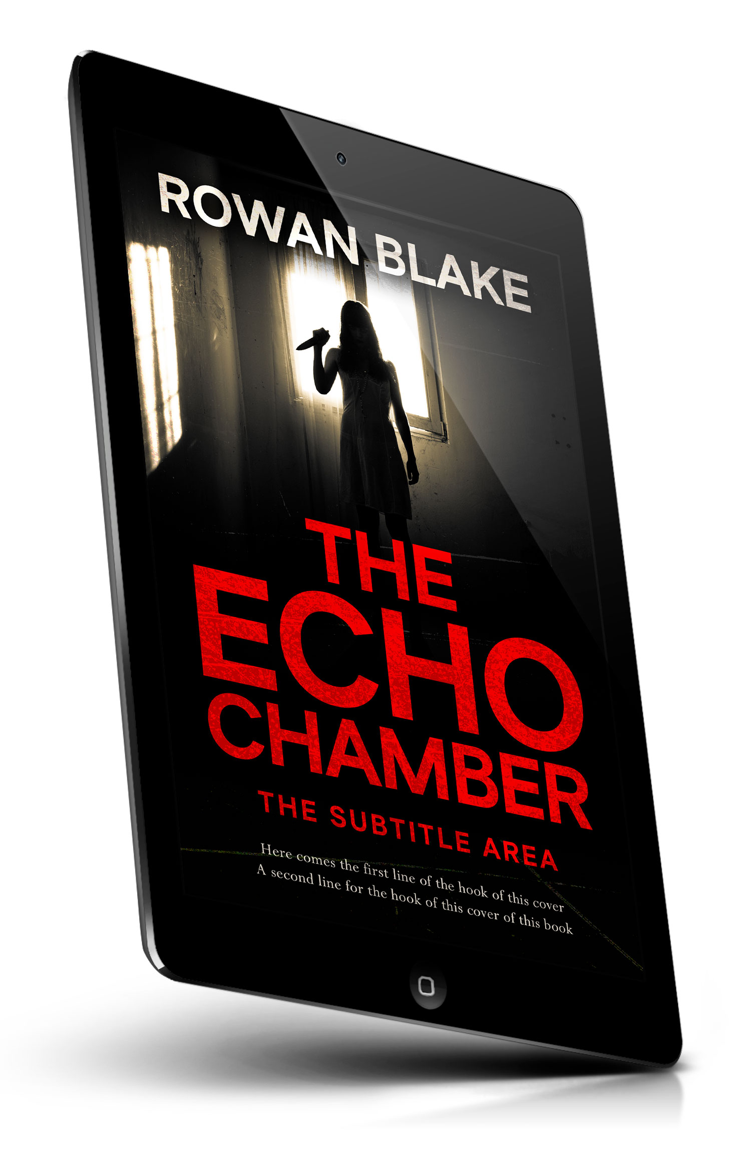 Tablet view of Premade Mystery & Thriller & Suspense Book Cover - Valencia #37113 | BookCoverZone