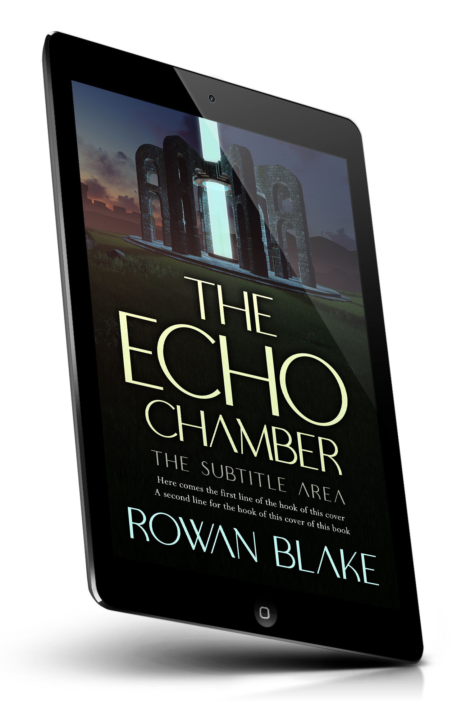 Tablet view of Premade Science Fiction Book Cover - Woodsmoke #37135 | BookCoverZone*