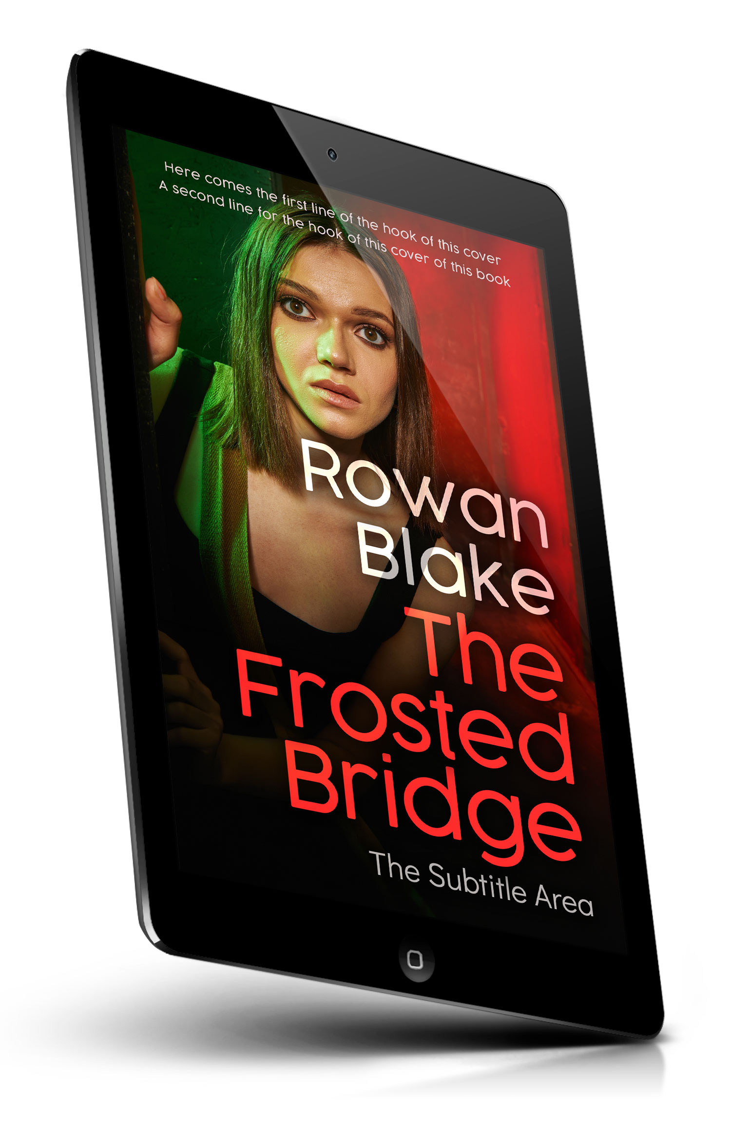 Tablet view of Premade Mystery & Thriller & Suspense Book Cover - Mojo #37183 | BookCoverZone