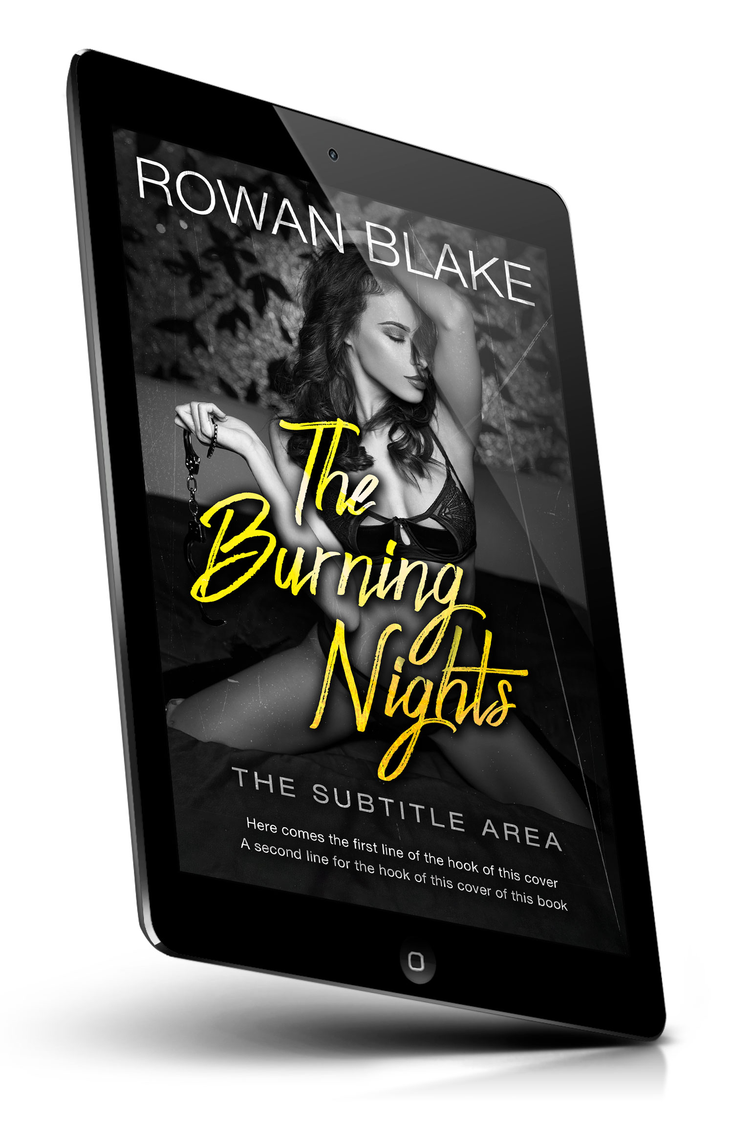 Tablet view of Premade Erotica Book Cover - Cod Gray #37200 | BookCoverZone
