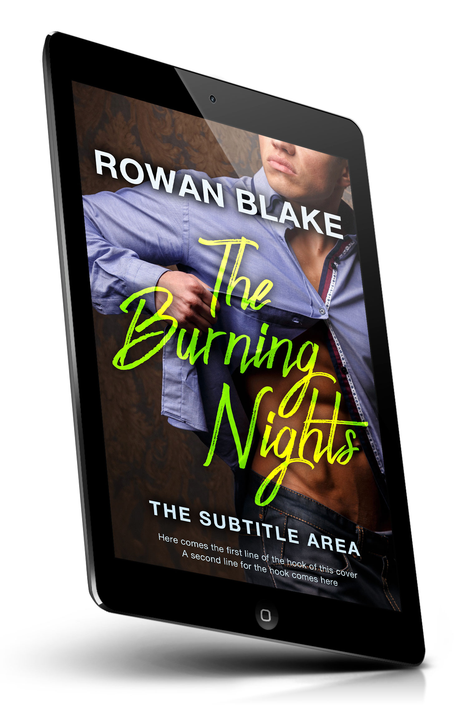 Tablet view of Premade Erotica Book Cover - Thunder #37211 | BookCoverZone*