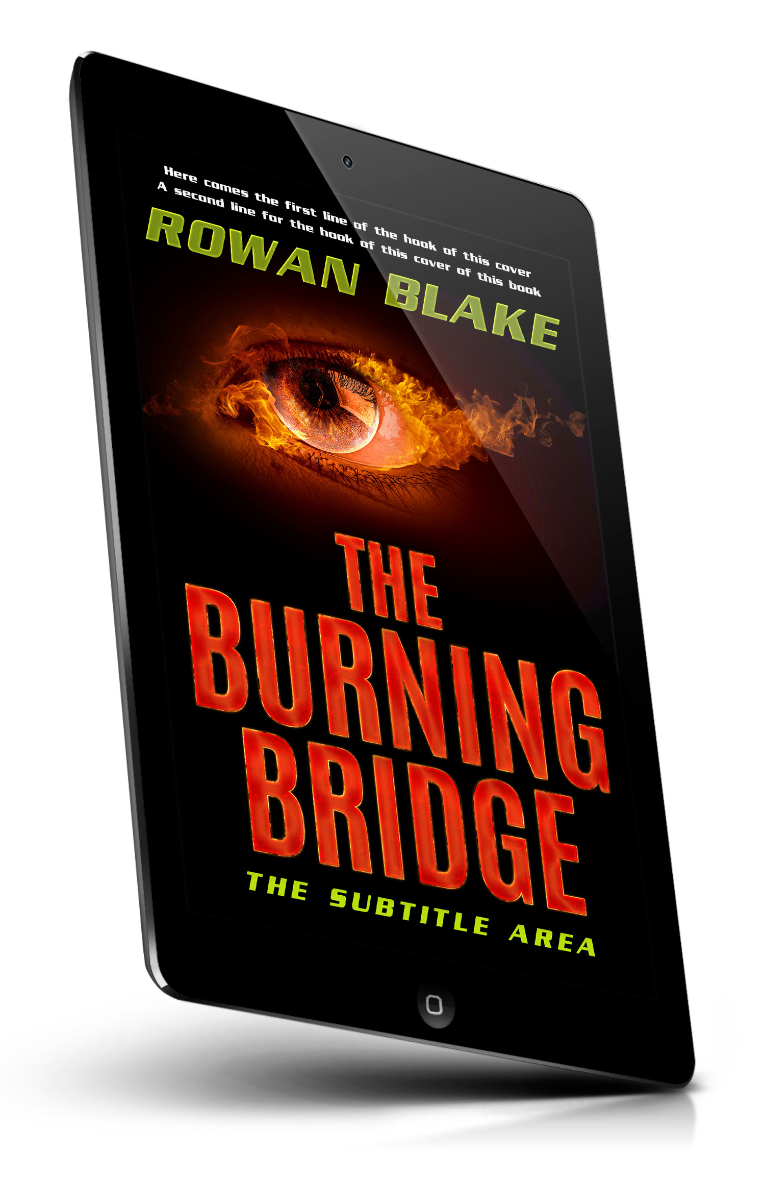 Tablet view of Premade Mystery & Thriller & Suspense Book Cover - Graphite #37227 | BookCoverZone*