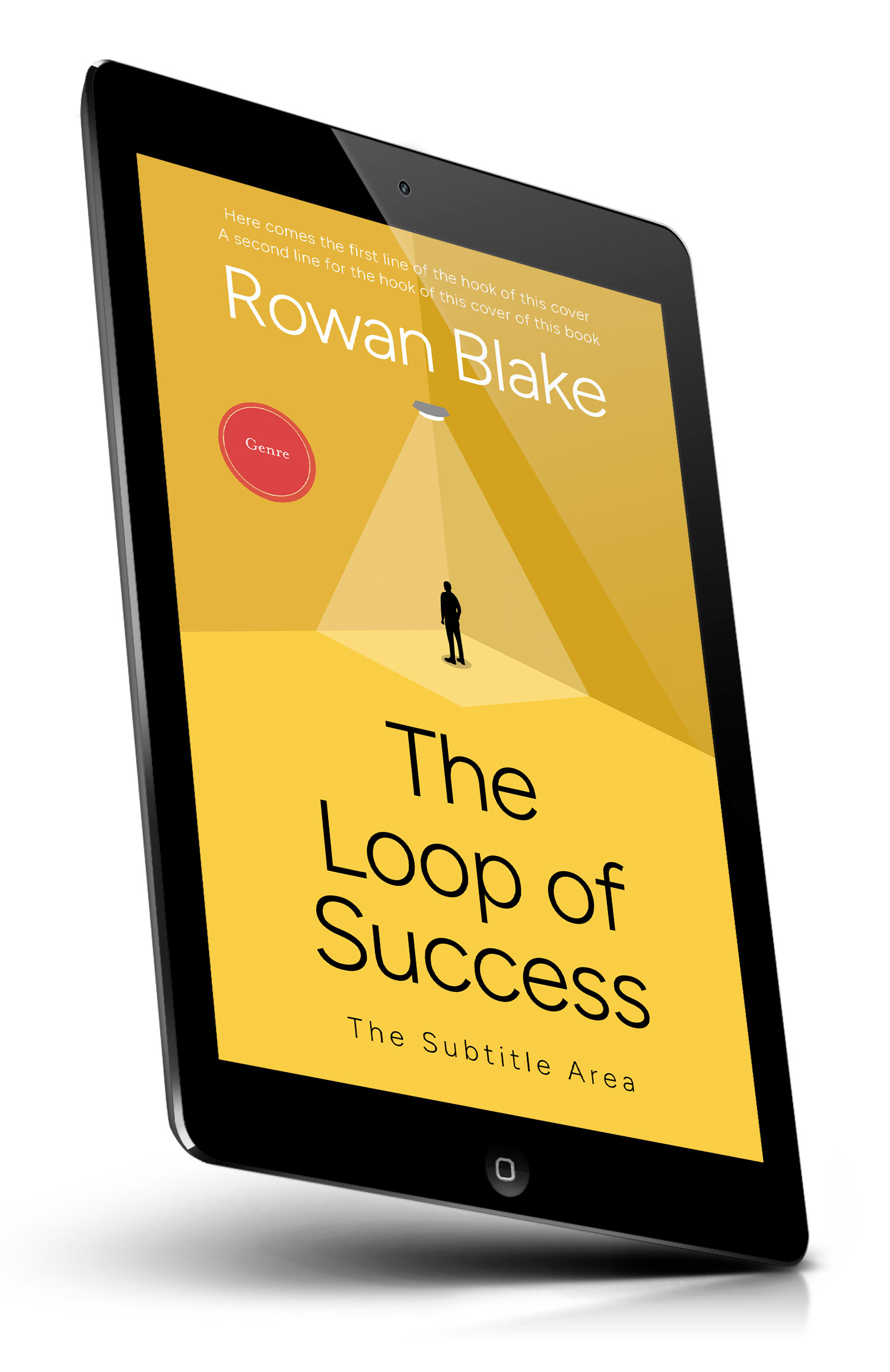 Tablet view of Premade Business Book Cover - Tulip Tree #37235 | BookCoverZone