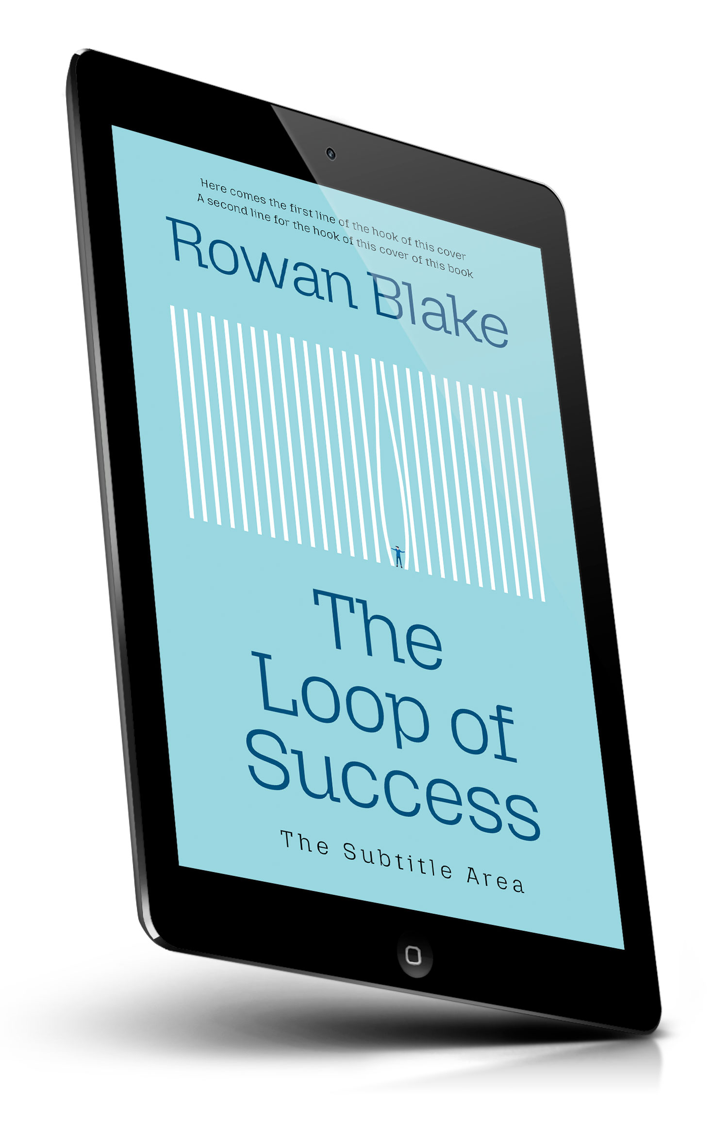 Tablet view of Premade Business Book Cover - Morning Glory #37237 | BookCoverZone