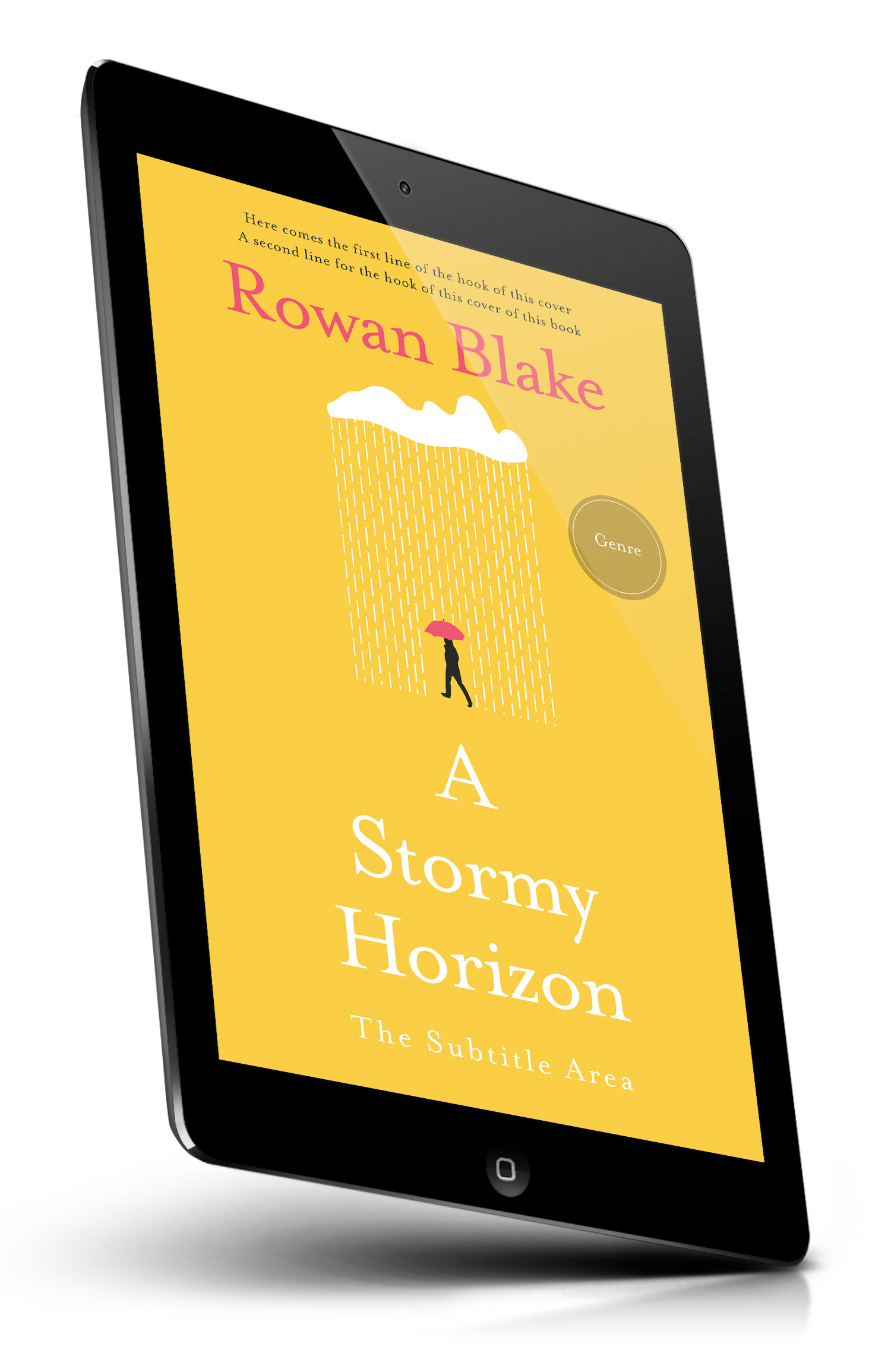 Tablet view of Premade Self-Improvement & Self-Help Book Cover - Bright Sun #37243 | BookCoverZone*