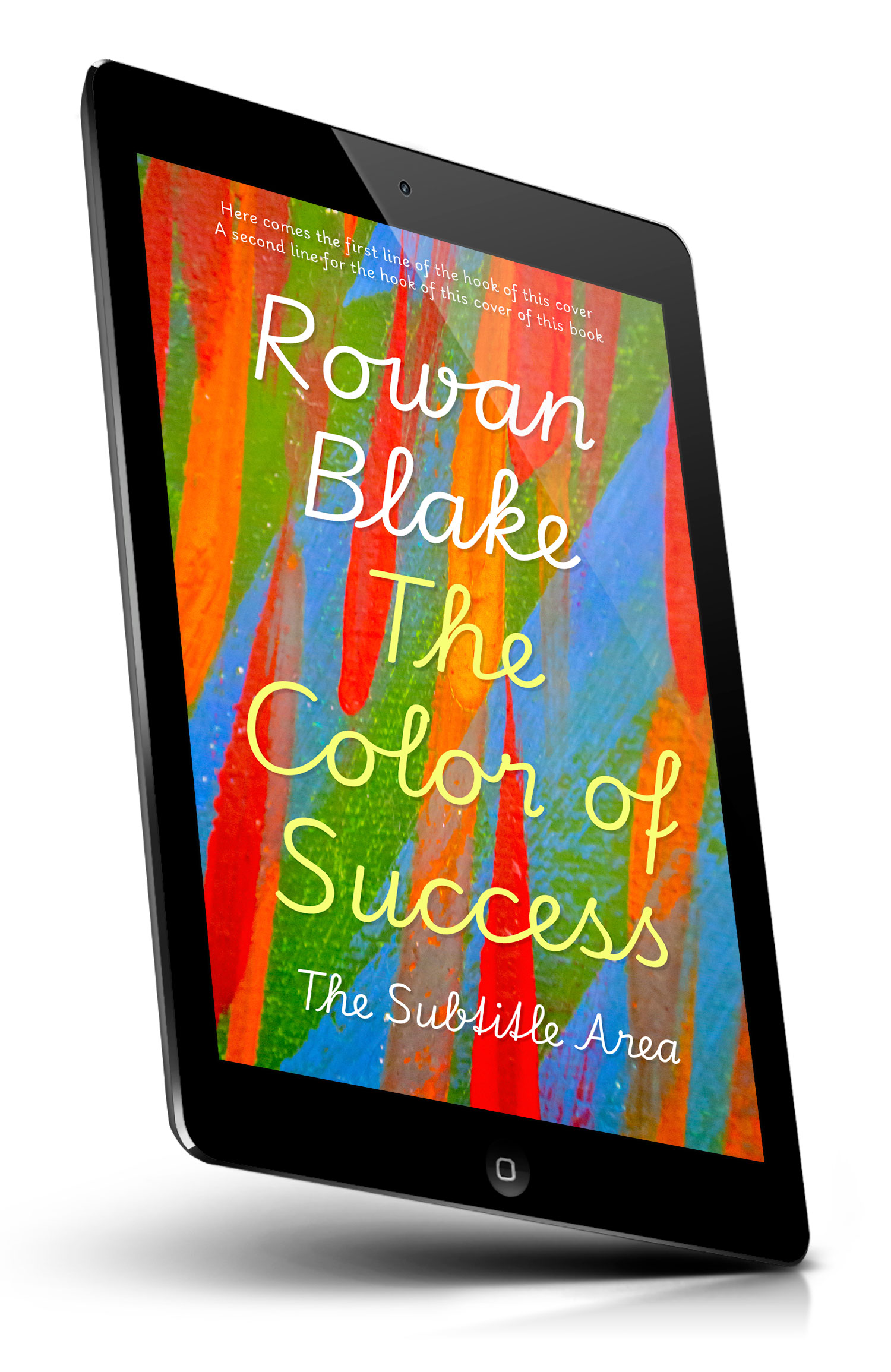 Tablet view of Premade Self-Improvement & Self-Help Book Cover - Luxor Gold #37255 | BookCoverZone*