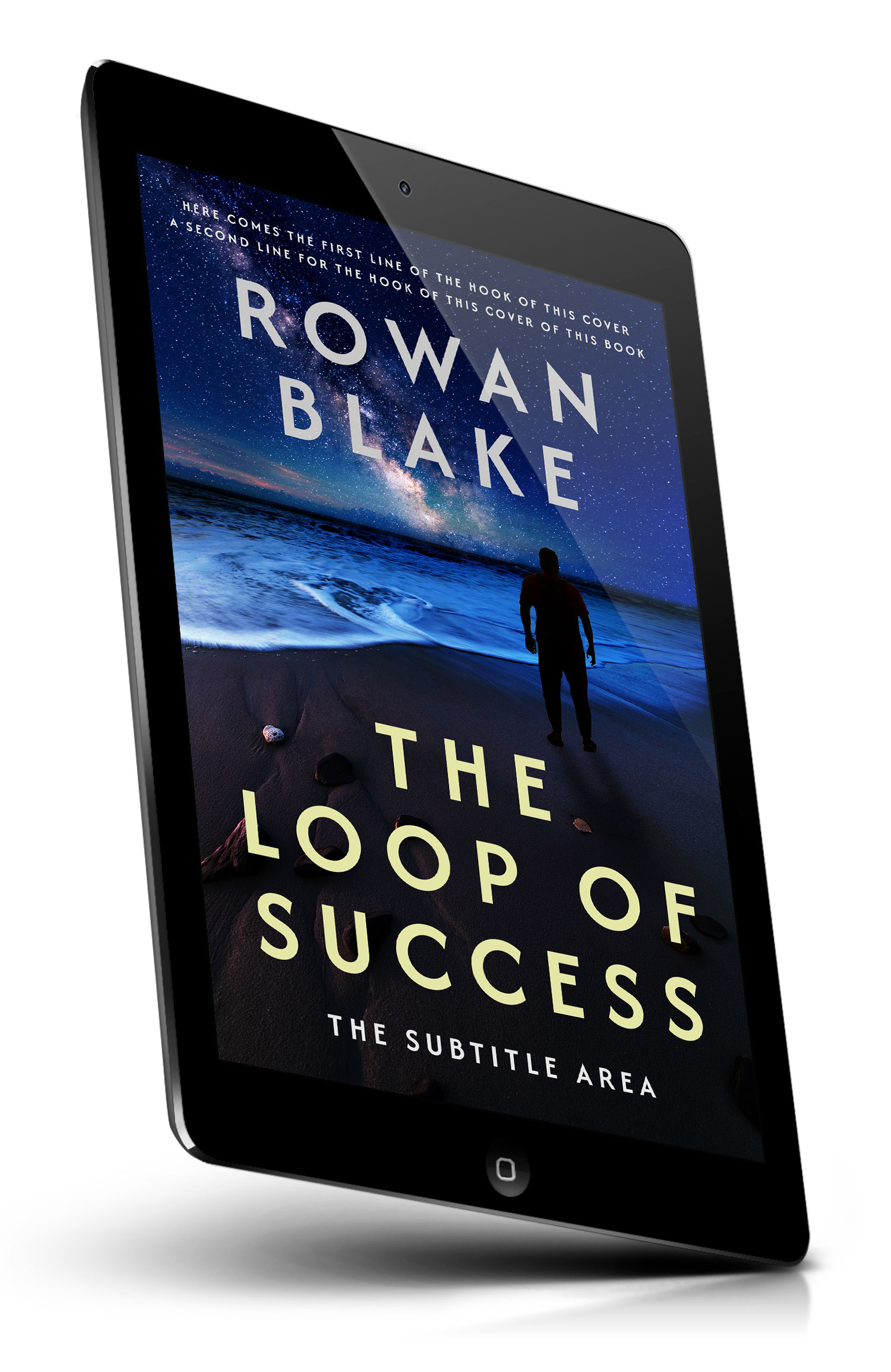Tablet view of Premade Mystery & Thriller & Suspense Book Cover - Ebony #37257 | BookCoverZone