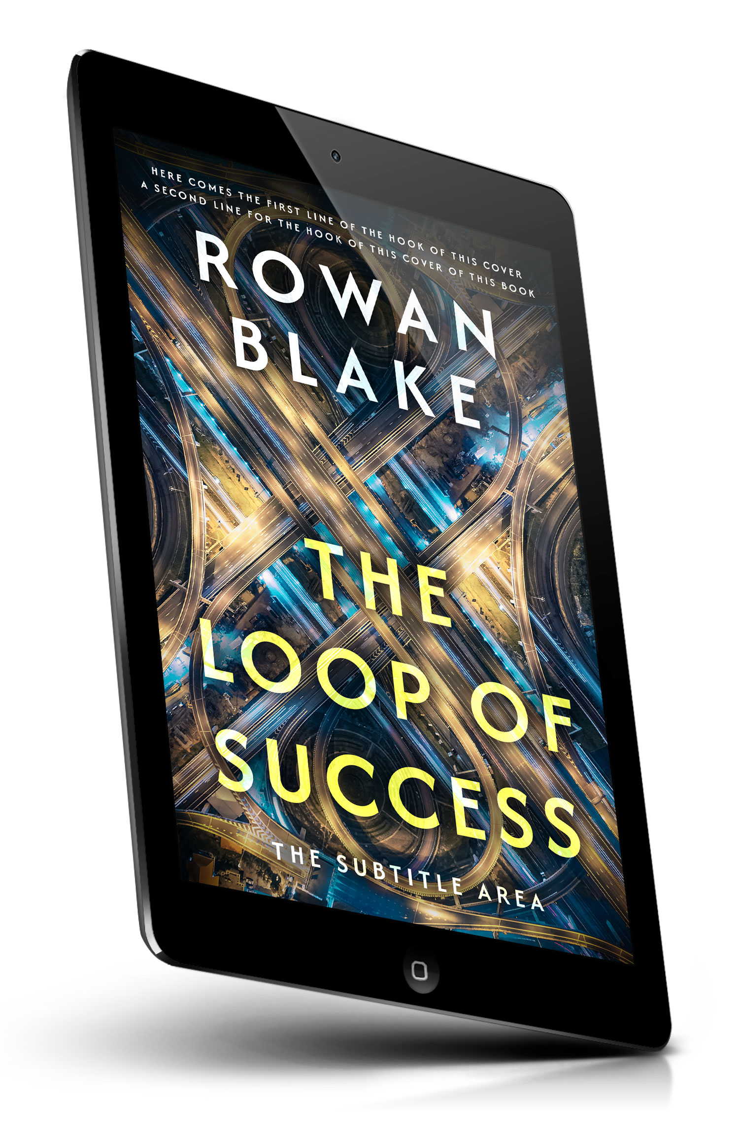 Tablet view of Premade Mystery & Thriller & Suspense Book Cover - Outer Space #37259 | BookCoverZone