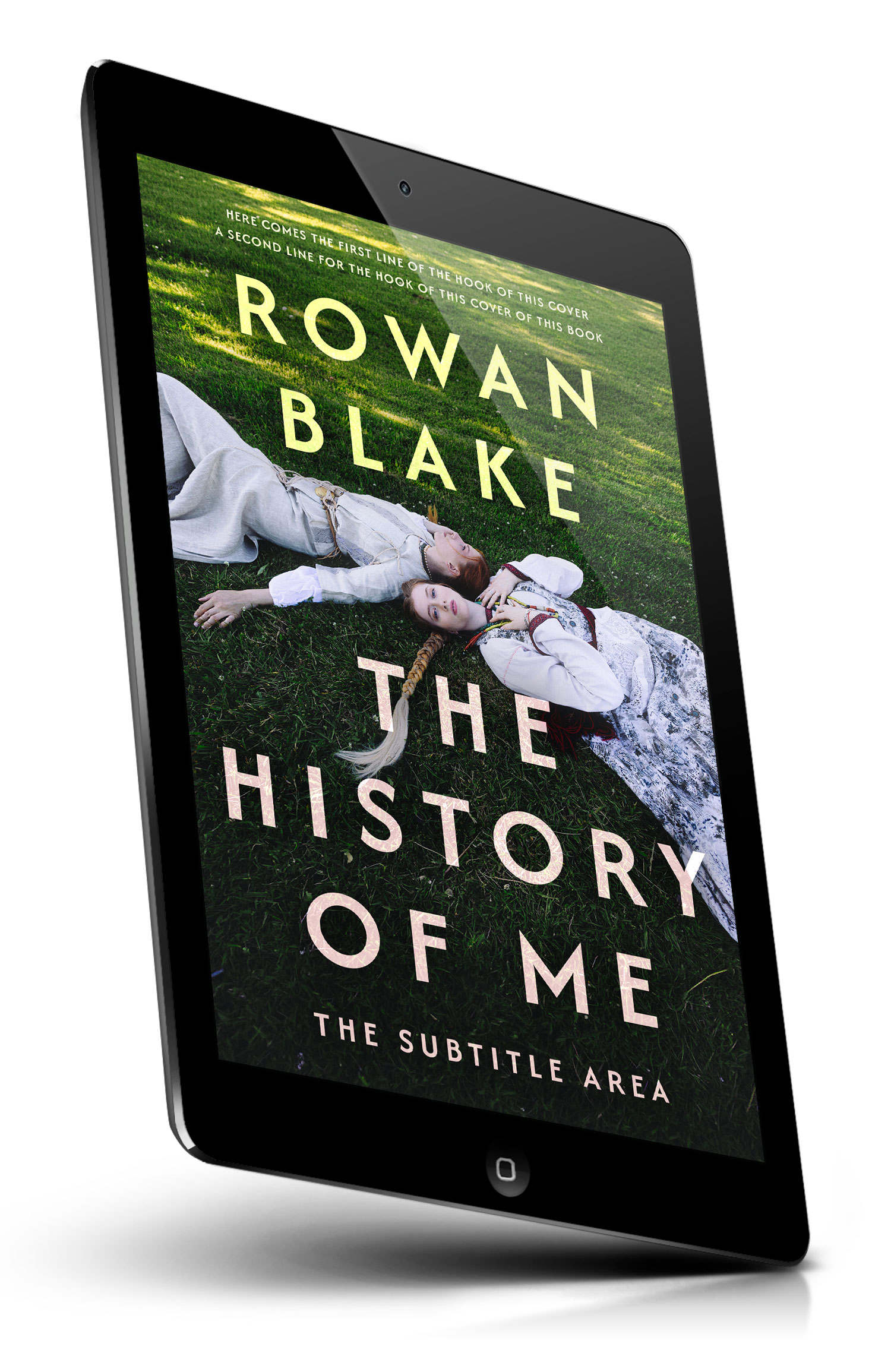 Tablet view of Premade Literary Fiction Book Cover - Swirl #37264 | BookCoverZone
