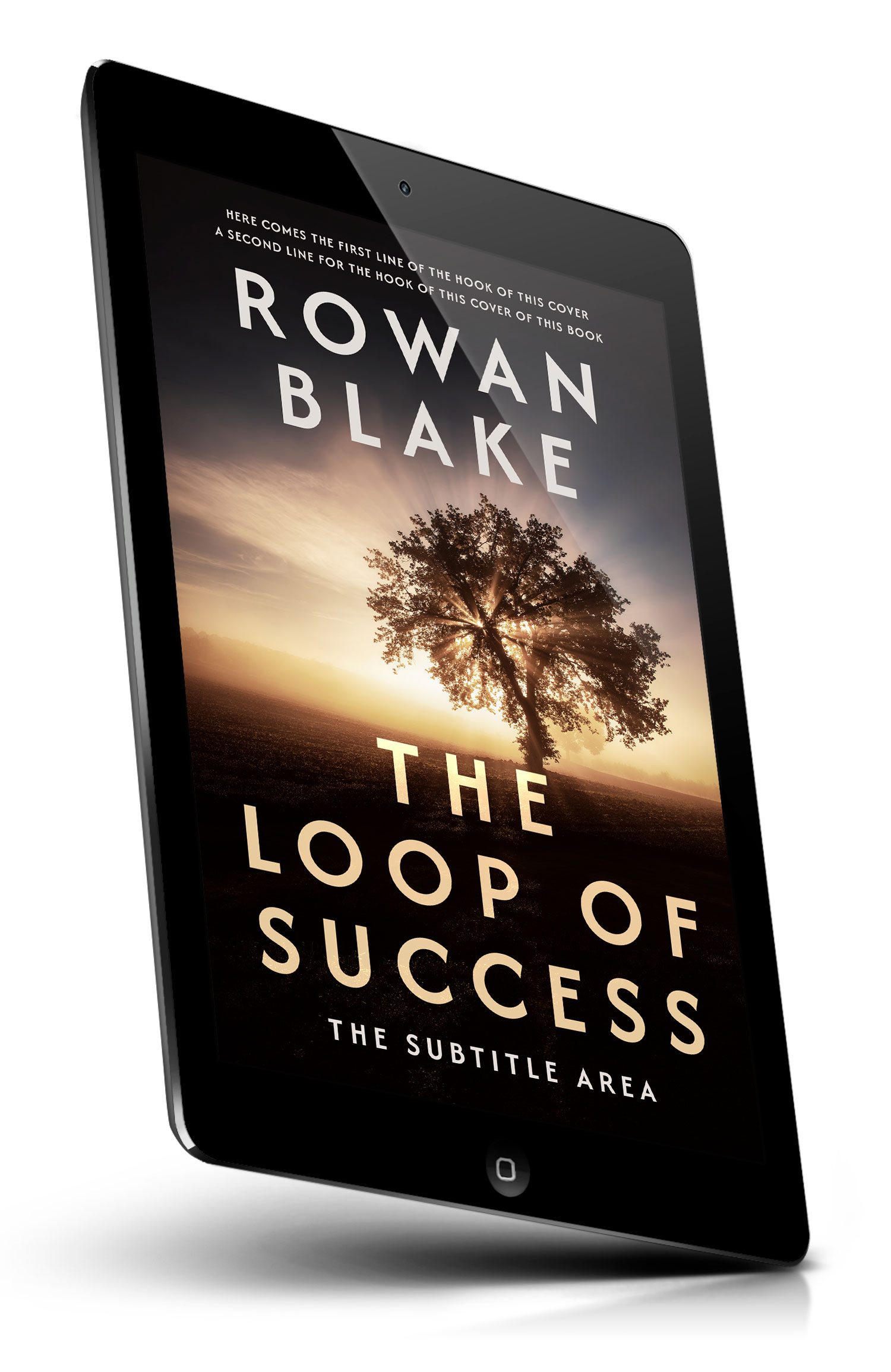Tablet view of Premade Mystery & Thriller & Suspense Book Cover - Cameo #37265 | BookCoverZone