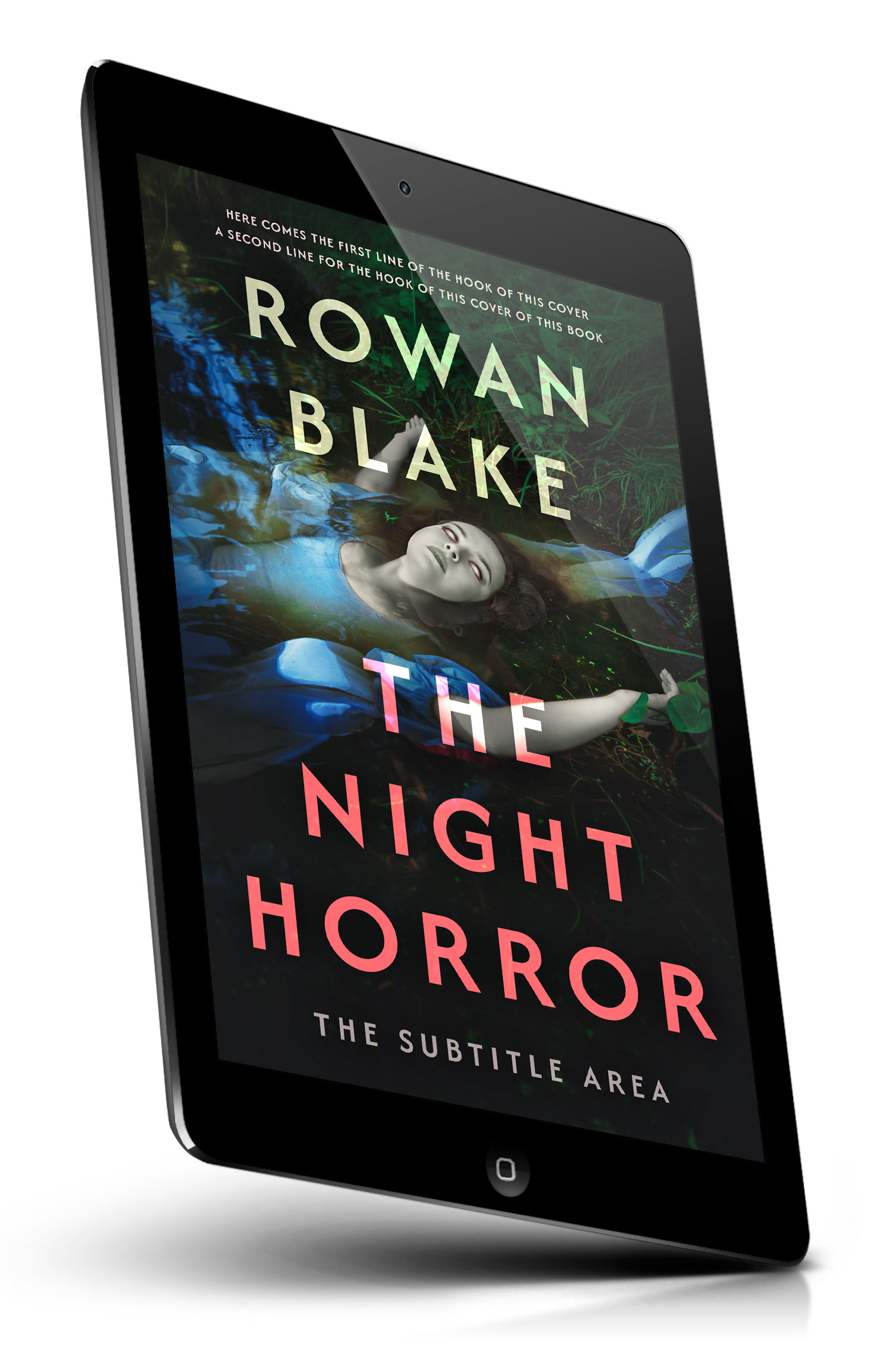 Tablet view of Premade Horror Book Cover - Outer Space #37273 | BookCoverZone