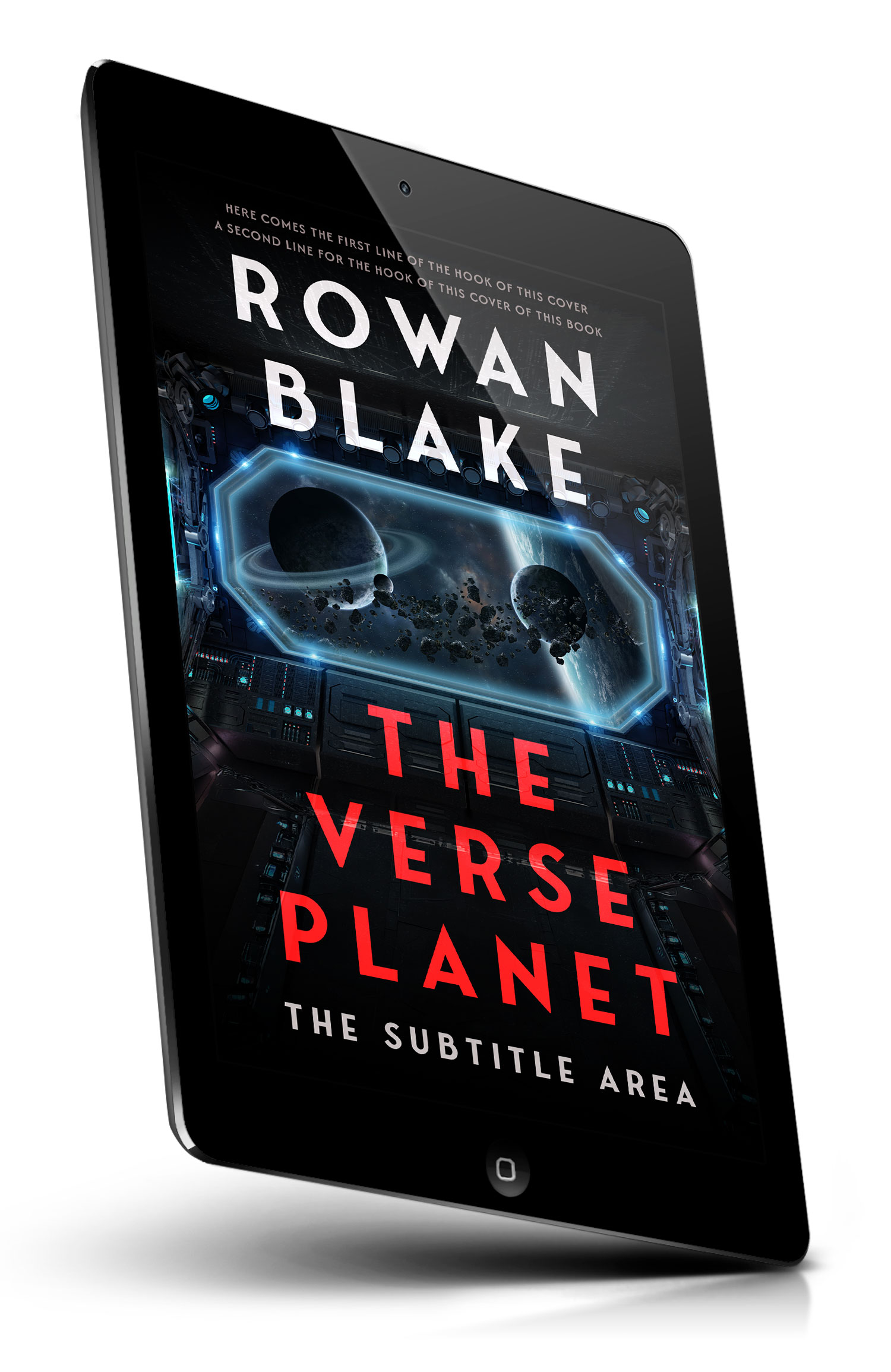Tablet view of Premade Science Fiction Book Cover - Bunker #37281 | BookCoverZone