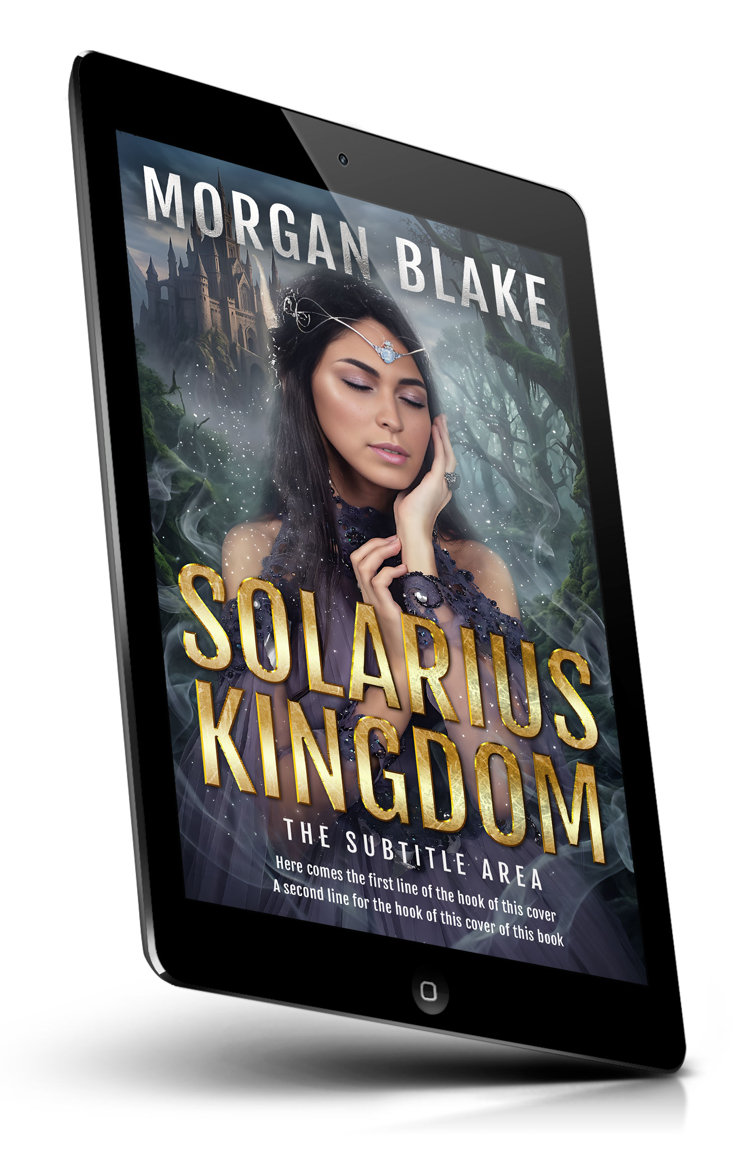 Tablet view of Premade Fantasy Book Cover - Tuna #37316 | BookCoverZone