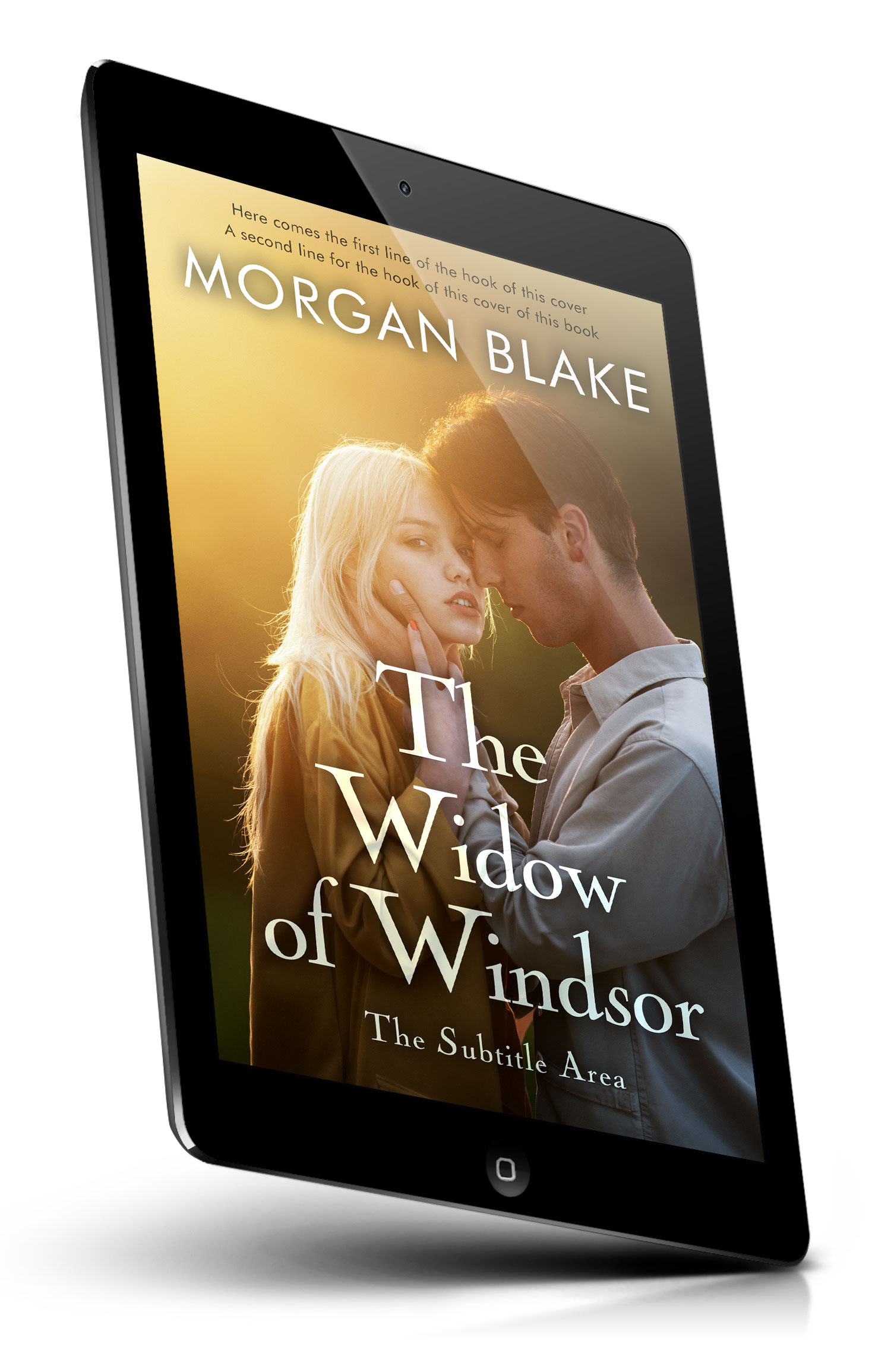 Tablet view of Premade Romance Book Cover - Twine #37347 | BookCoverZone