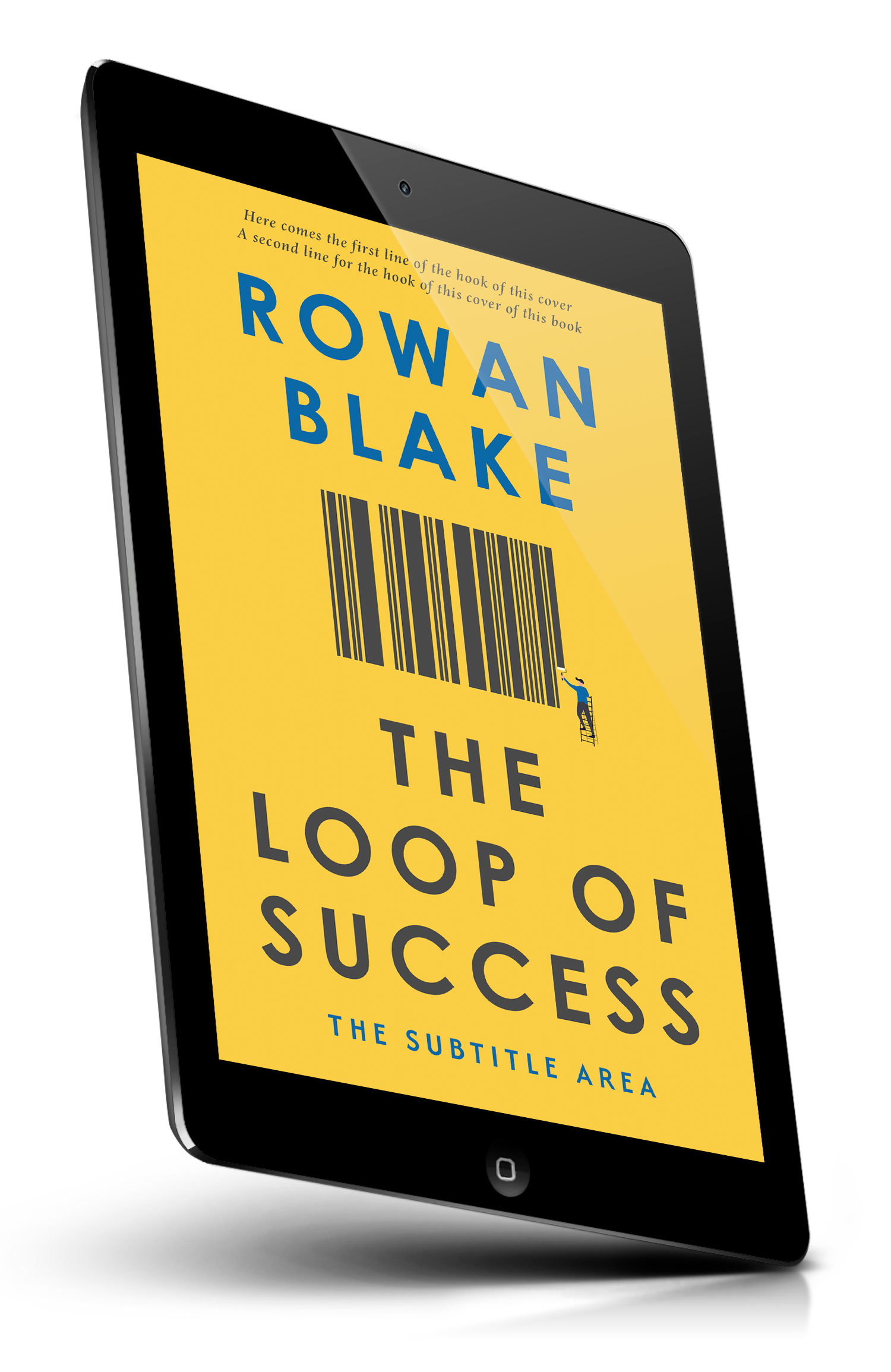 Tablet view of Premade Business Book Cover - Bright Sun #37359 | BookCoverZone