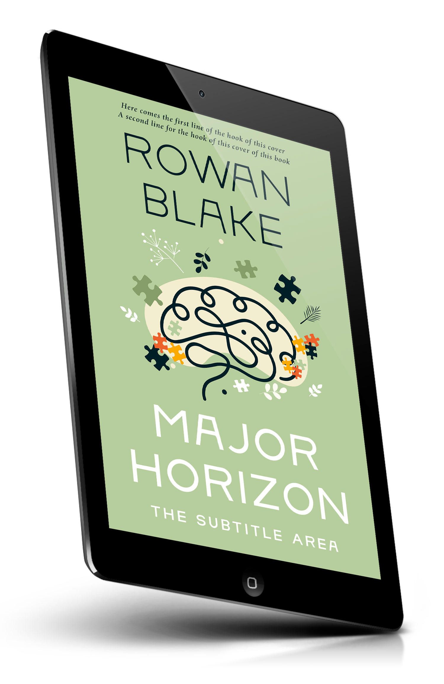 Tablet view of Premade Self-Improvement & Self-Help Book Cover - Sprout #37377 | BookCoverZone