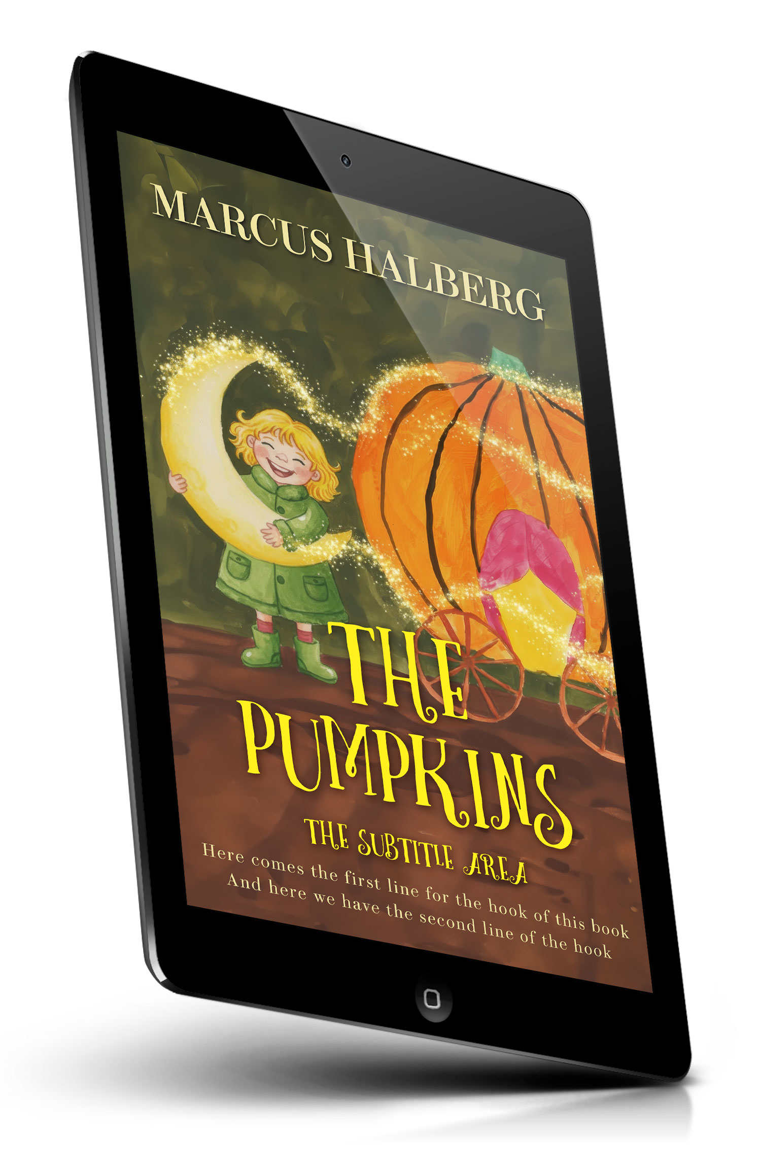 Tablet view of Premade Children's Book Cover - Millbrook #60008 | BookCoverZone*