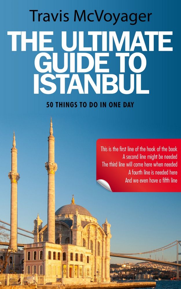 Front view of Steel Blue #0093 - Premade Travel Book Cover | BookCoverZone