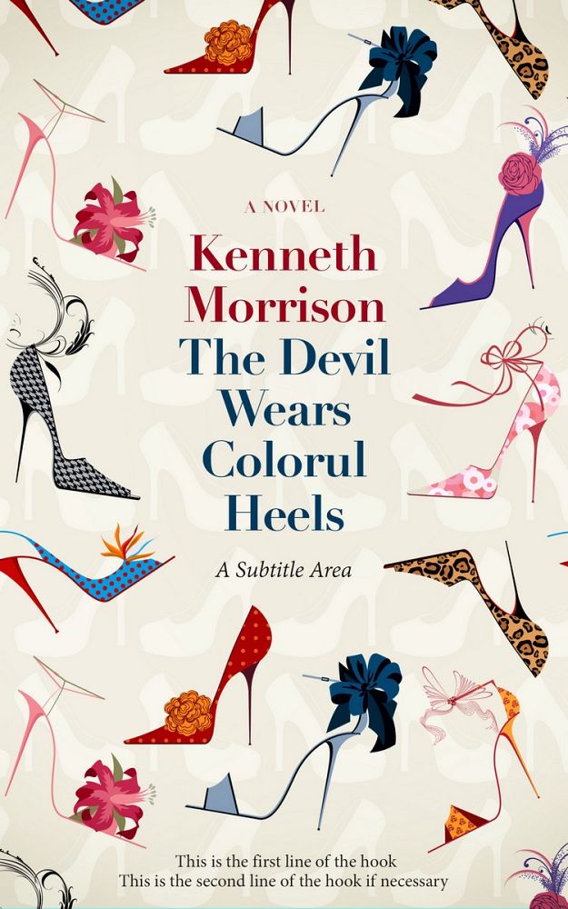 Front view of Dawn Pink #0159 - Premade Chick Lit Book Cover | BookCoverZone