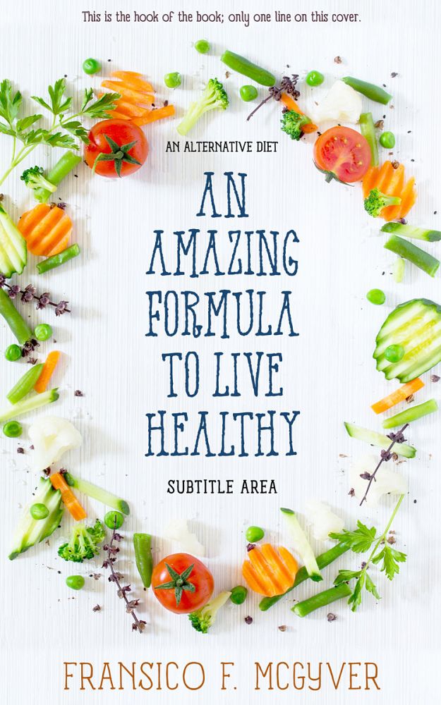 Front view of Gray Nurse #0210 - Premade Health & Dieting & Fitness Book Cover | BookCoverZone