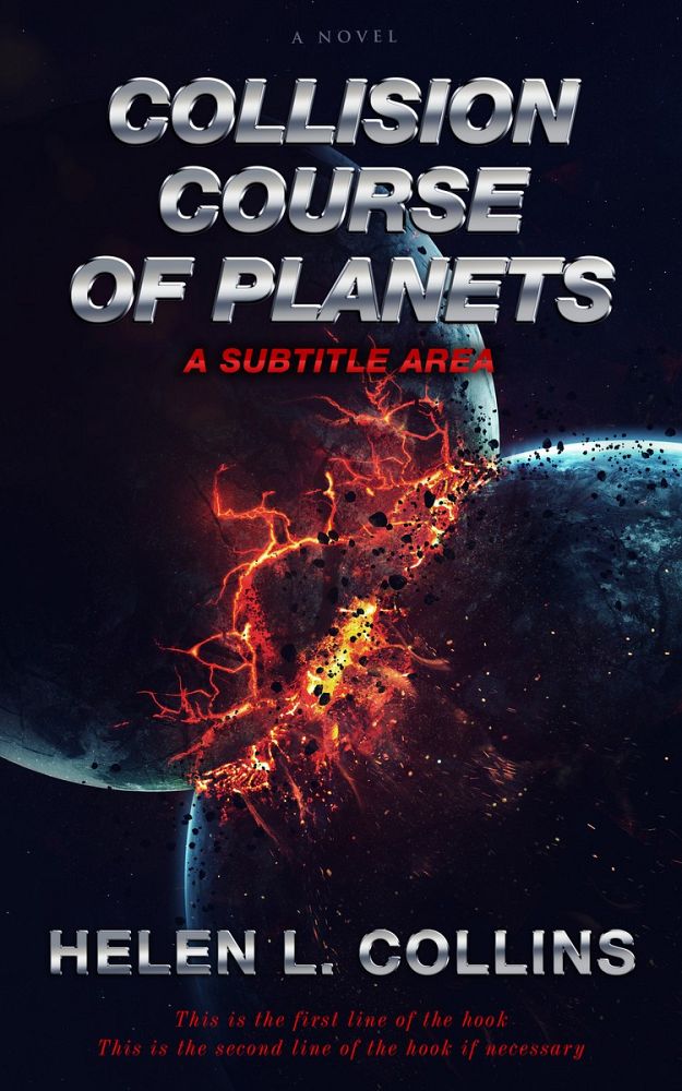 Front view of Cinder #0319 - Premade Science Fiction Book Cover | BookCoverZone