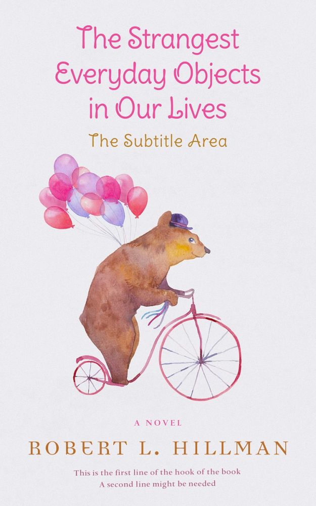 Front view of Athens Gray #0365 - Premade Children's Book Cover | BookCoverZone