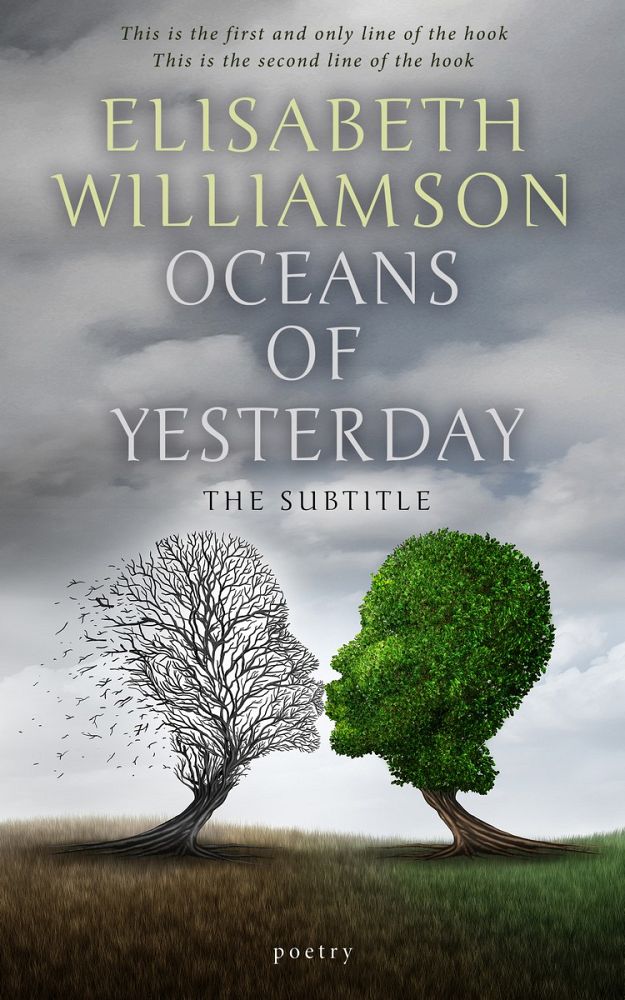 Front view of Gray Chateau #0595 - Premade Surreal Book Cover | BookCoverZone