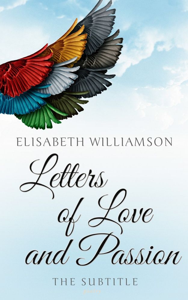 Front view of Iceberg #0606 - Premade Poetry Book Cover | BookCoverZone