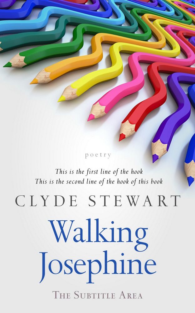 Front view of Chambray #0685 - Premade Education Book Cover | BookCoverZone
