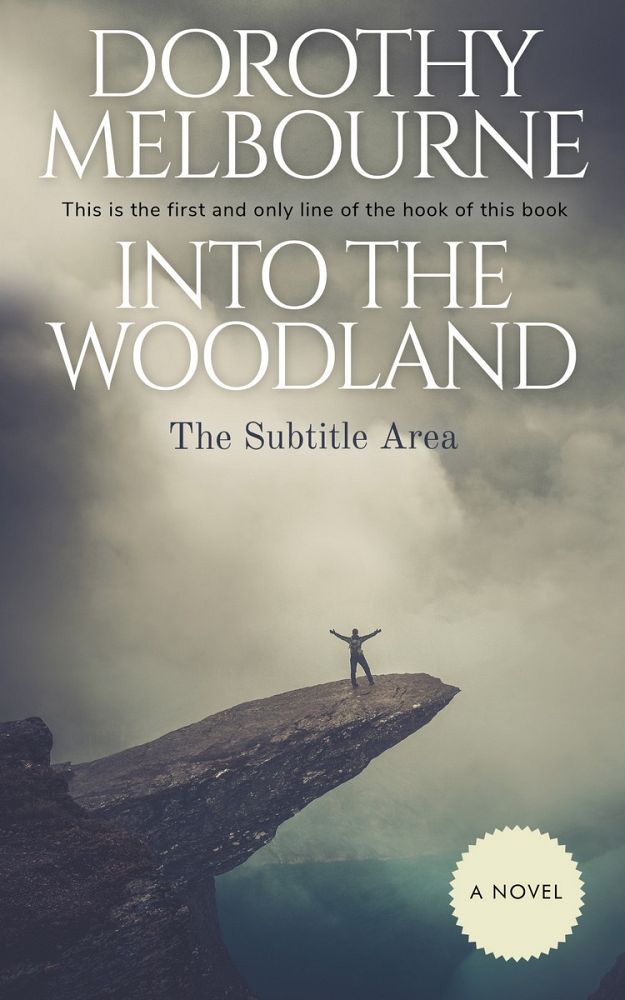 Front view of Natural Gray #0803 - Premade Literary Fiction Book Cover | BookCoverZone