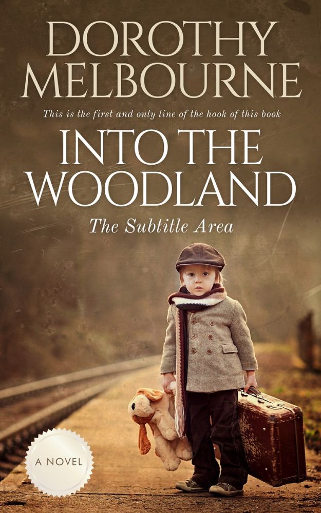 Front view of Shingle Fawn #0807 - Premade Travel Book Cover | BookCoverZone