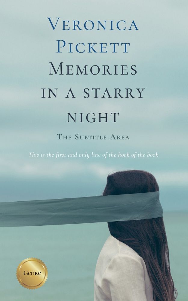 Front view of Opal #1146 - Premade Abstract Book Cover | BookCoverZone