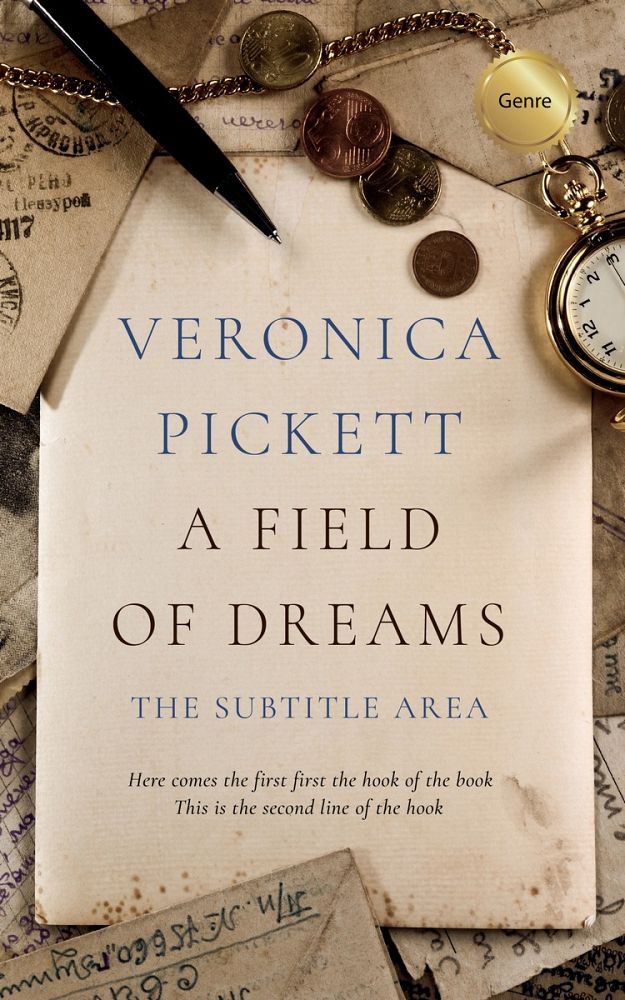 Front view of Akaroa #1198 - Premade Poetry Book Cover | BookCoverZone