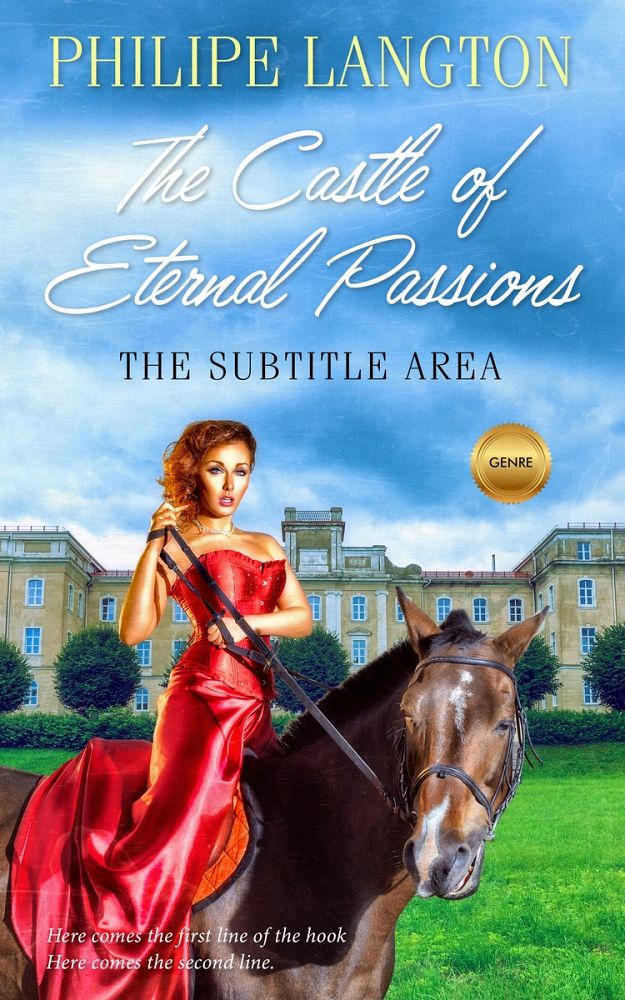 Front view of Viking #1418 - Premade Royal Romance Book Cover | BookCoverZone