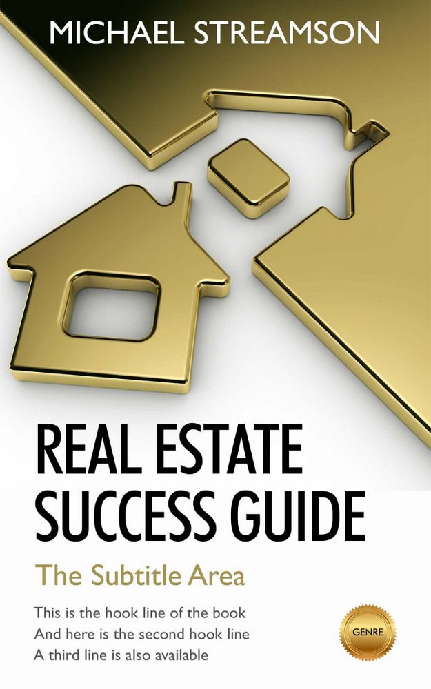 Front view of Limed Oak #1467 - Premade Business Book Cover | BookCoverZone