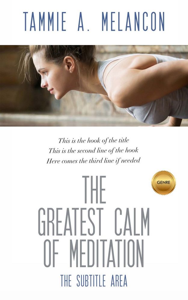 Front view of Nomad #1476 - Premade Sports & Fitness Book Cover | BookCoverZone
